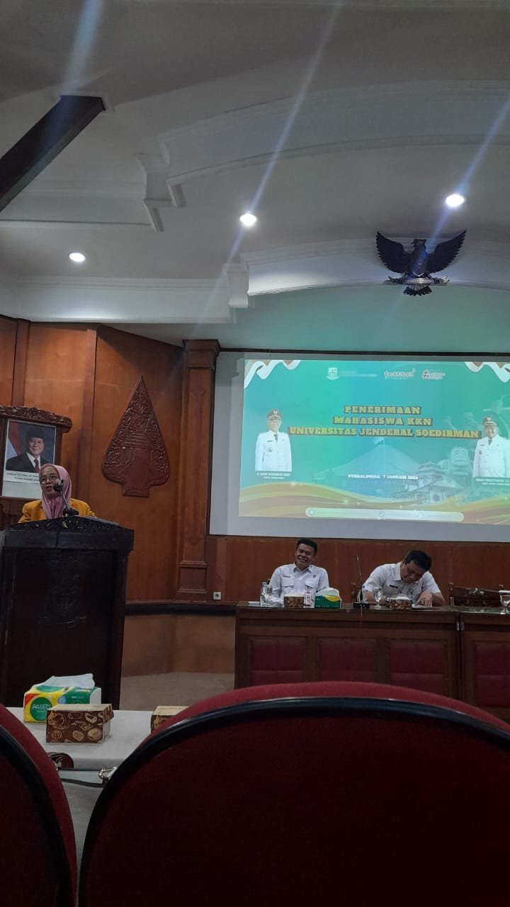 Penerimaan mahasiswa Kuliah Kerja Nyata (KKN) Kabupaten Purbalingga