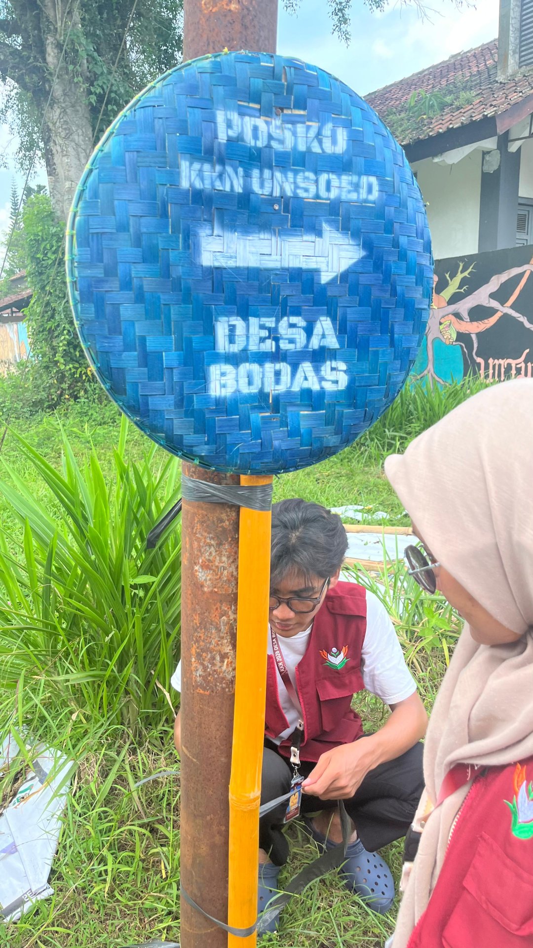 Pemasangan Petunjuk Jalan
