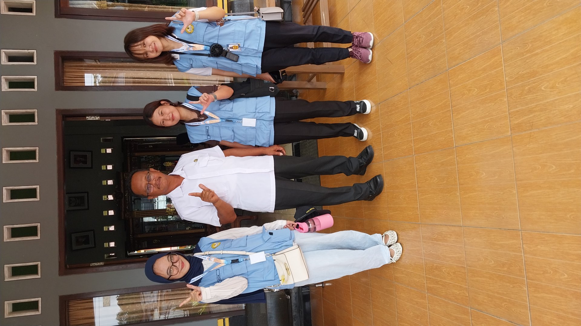 Sowan atau kunjungan ke SMPN 1 REMBANG