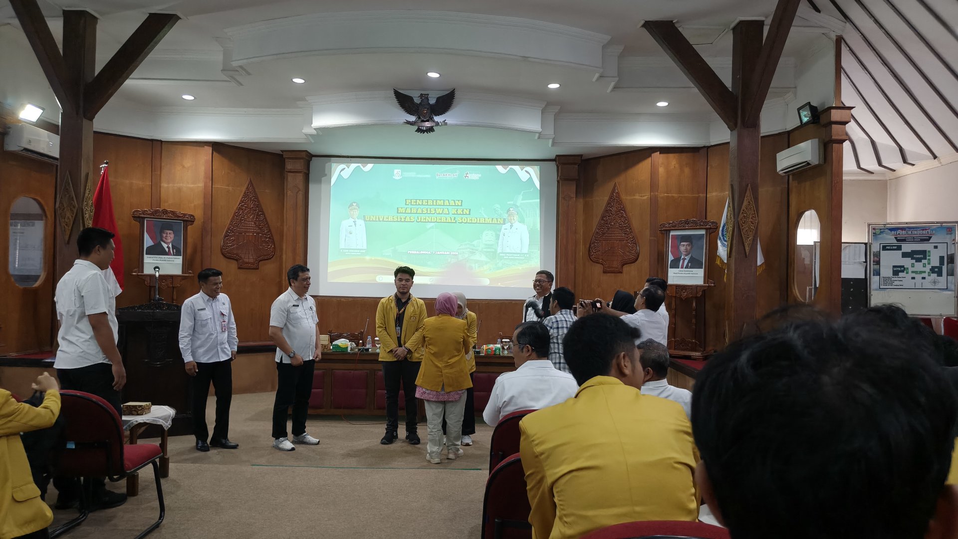 Penerimaan Mahasiswa KKN UNSOED Kab. Purbalingga