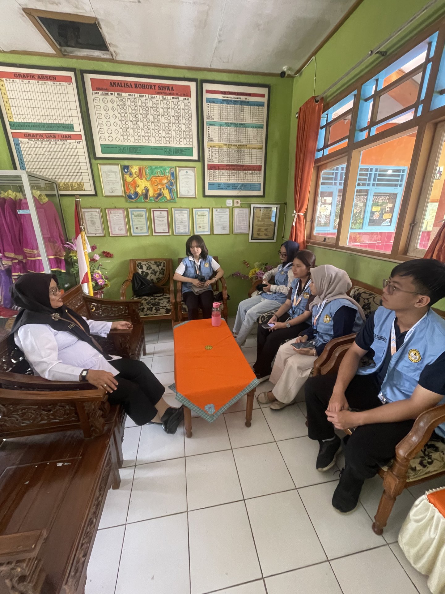 Kunjungan ke SDN 1 Losari