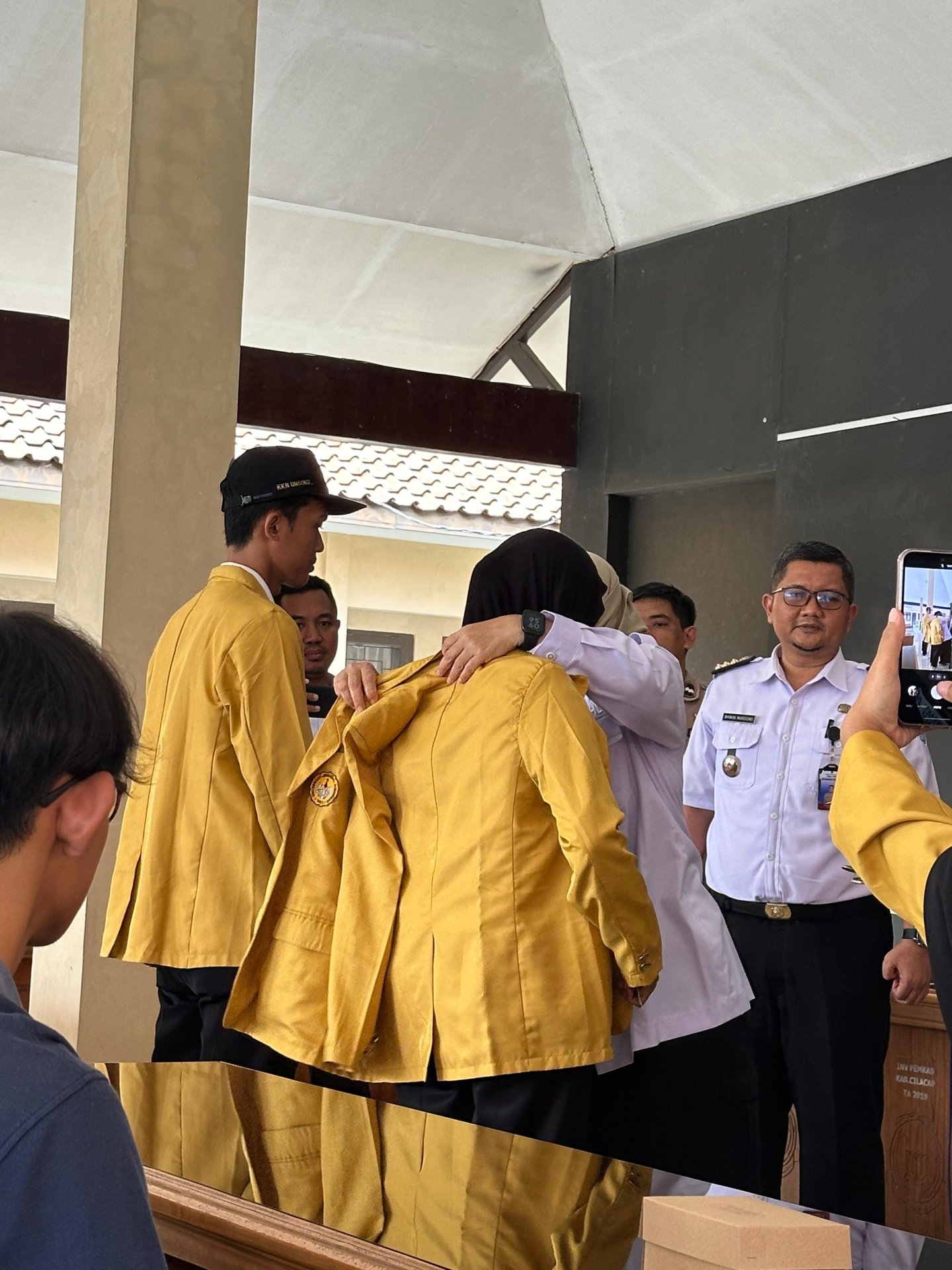 Penerimaan mahasiswa KKN Unsoed Kecamatan Kesugihan, Kabupaten Cilacap