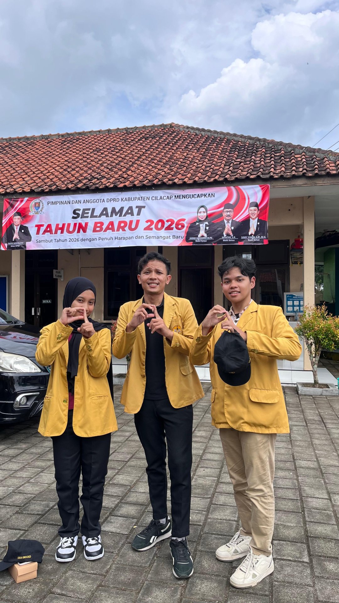 Upacara Penyambutan Mahasiswa KKN di Kecamatan Kesugihan