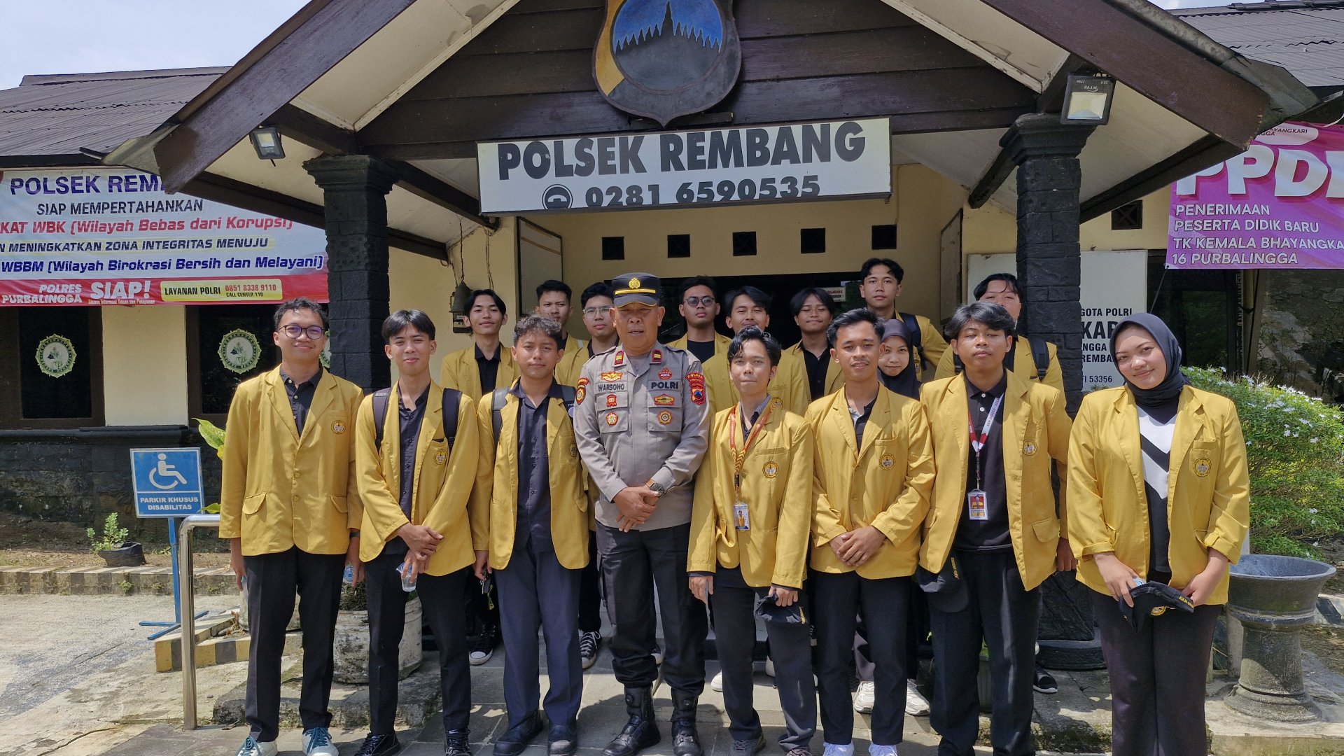 Silahturahmi Ke Polsek Rembang Purbalingga