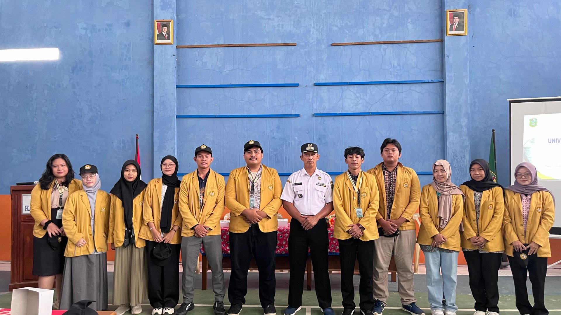 Hari 1.2 (Penerimaan mahasiswa kkn di Banjarnegara)