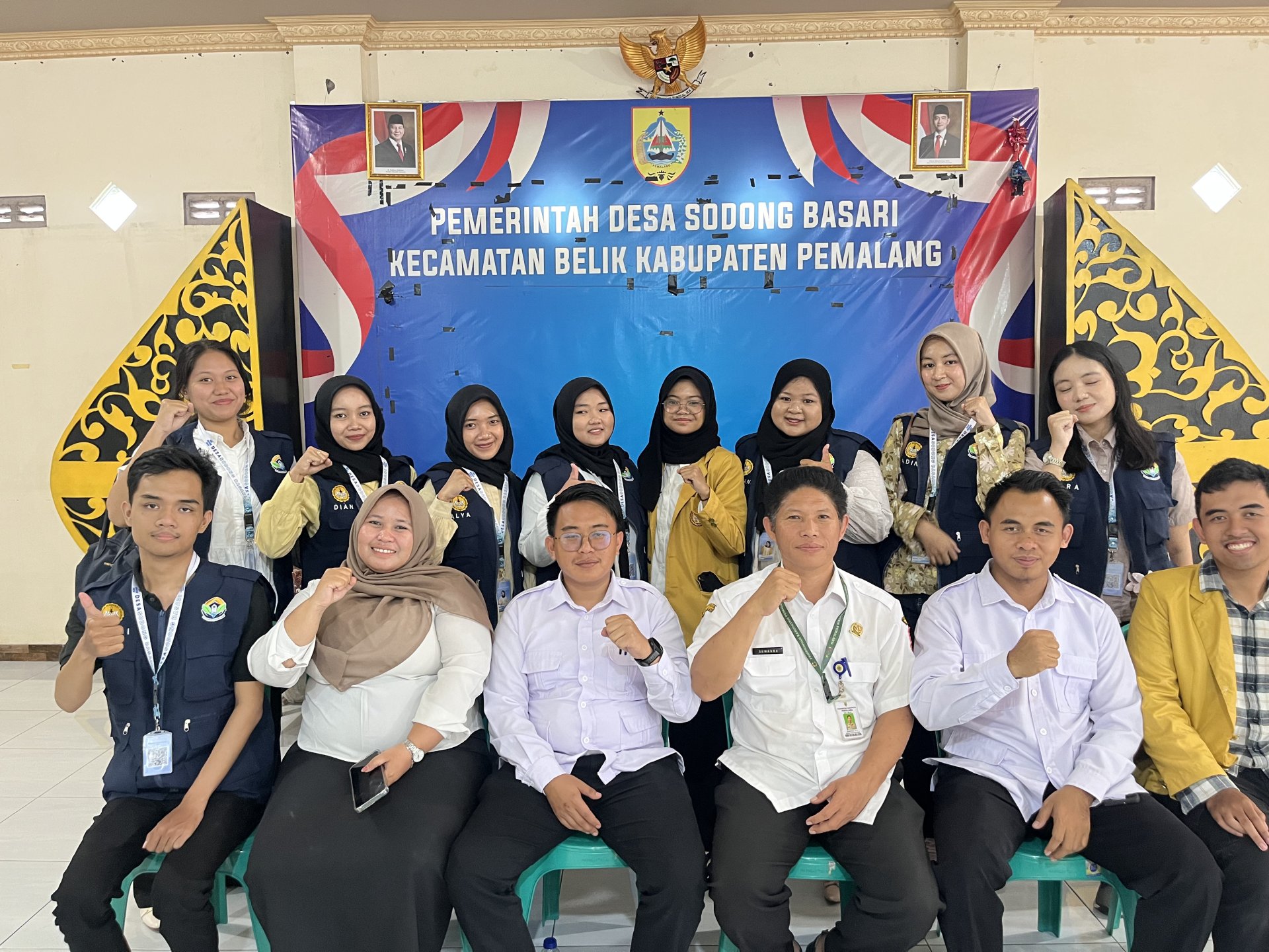 KKN Desa Sodong Basari hari pertama