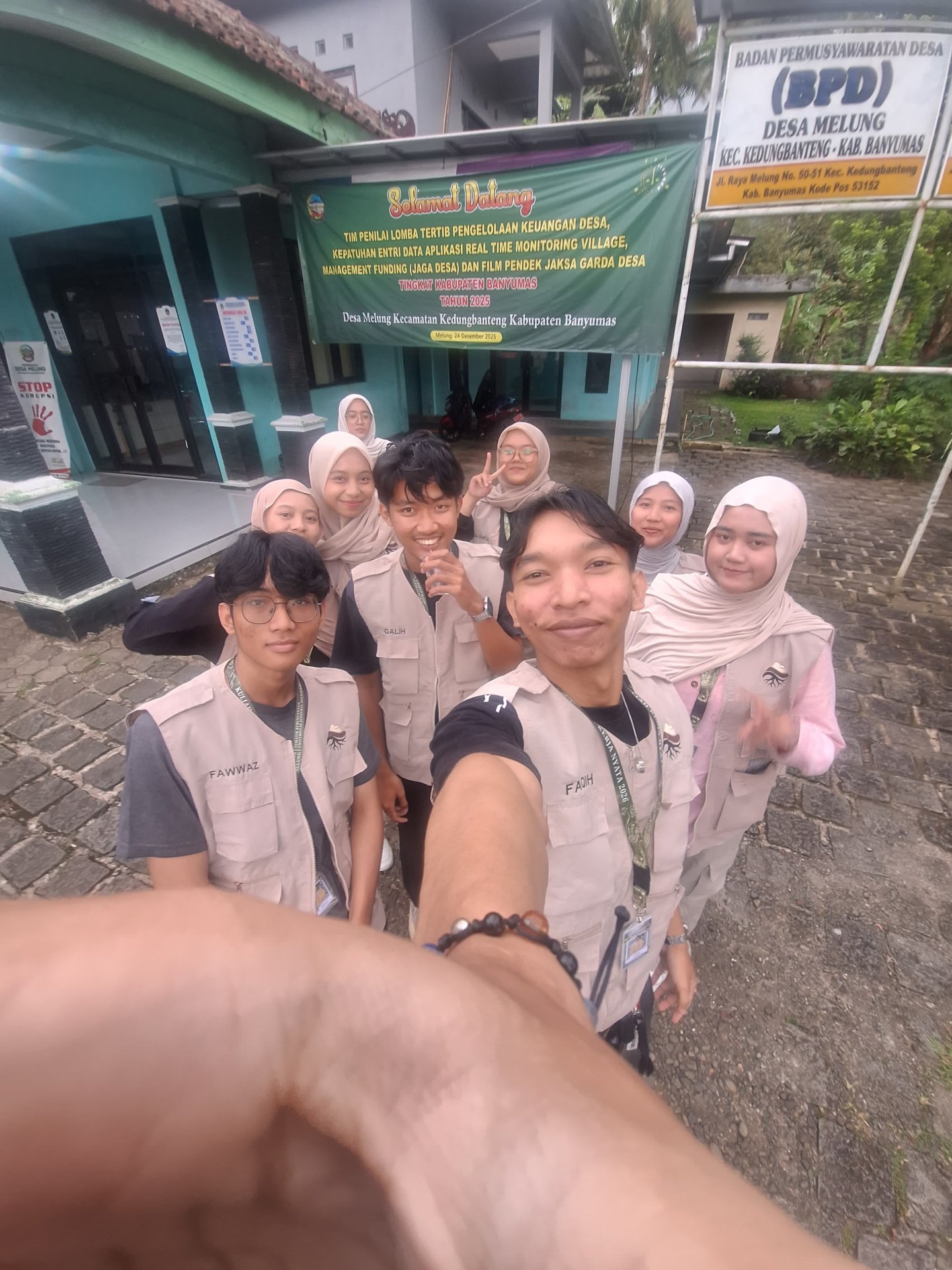 koordinasi dengan kepala desa