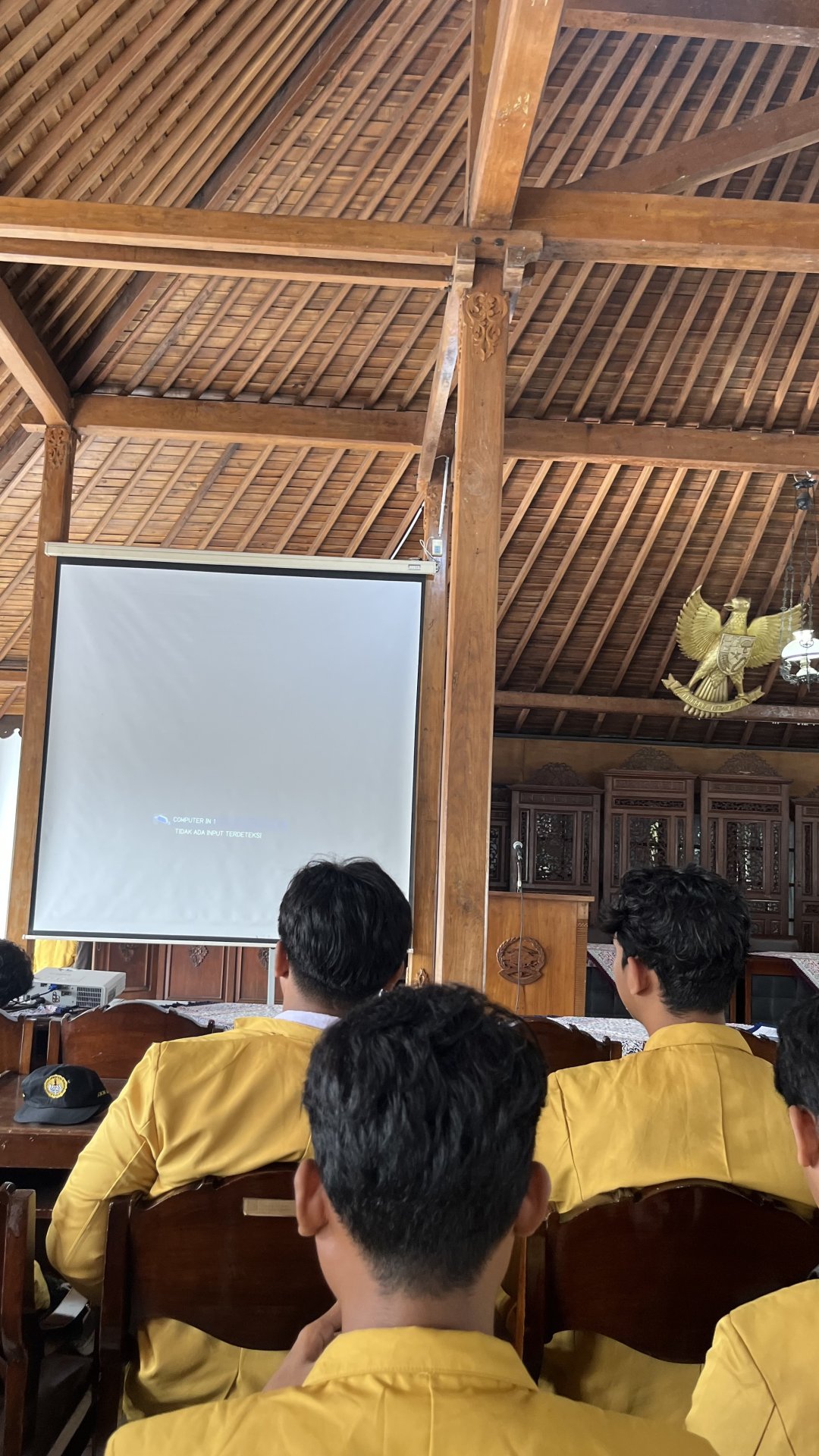 Penerimaan Mahasiswa KKN Banyumas di Pendopo Wakil Bupati