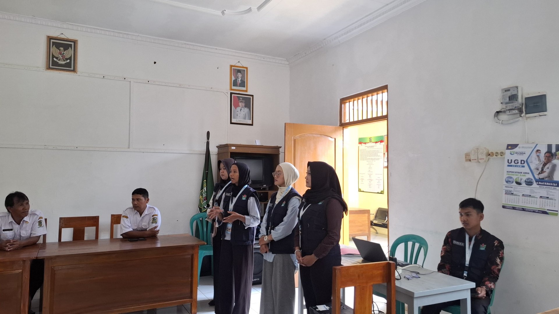 Pemaparan Rencana Program Kerja di Balai Desa Panerusan Kulon