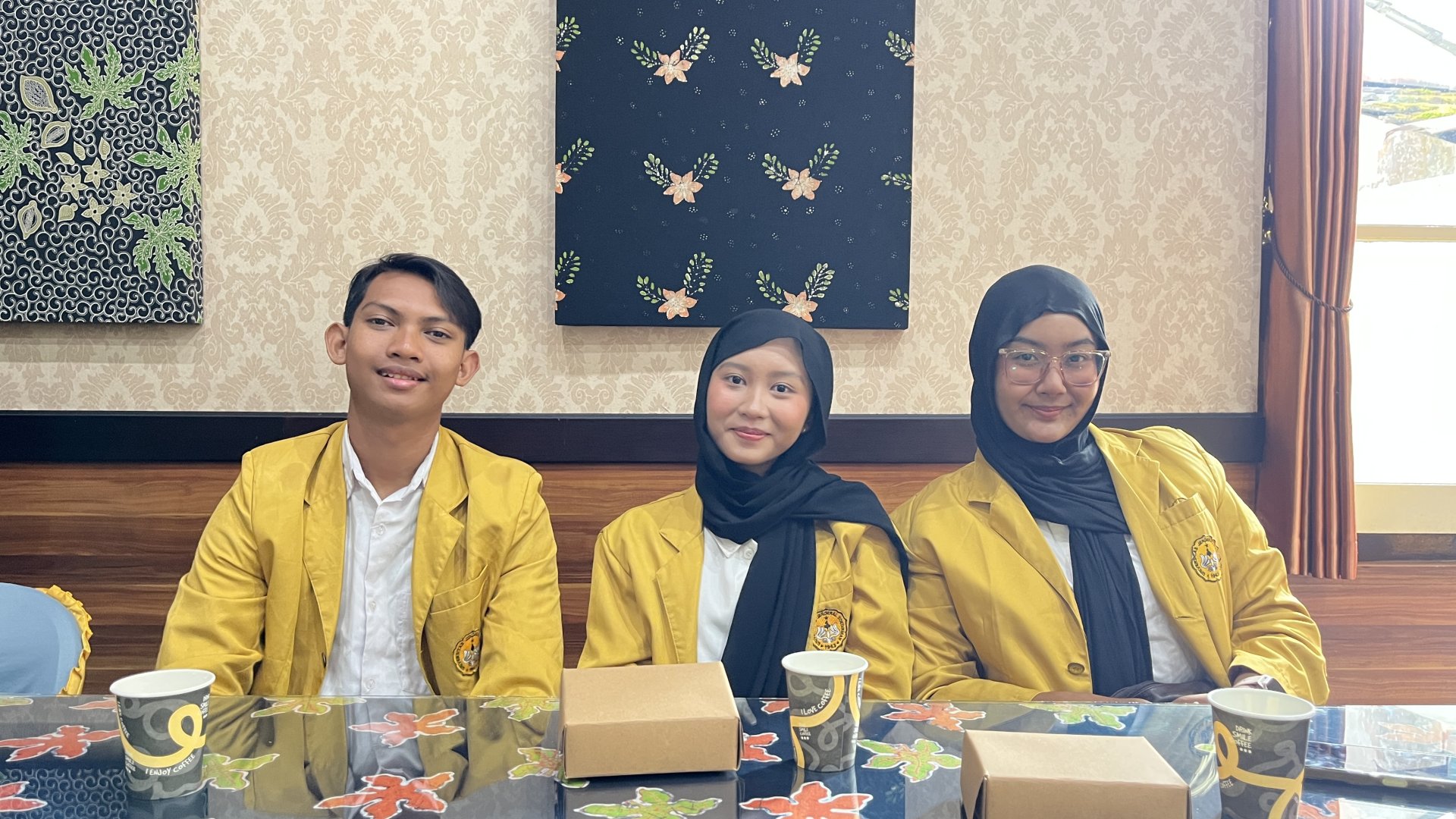 penerimaan mahasiswa KKN di Bappeda Wonosobo