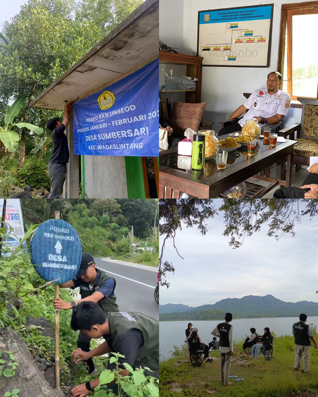 KKN DESA SUMBERSARI KEC. WADASLINTANG KAB. WONOSOBO HARI KE SATU - 7 JANUARI 2026