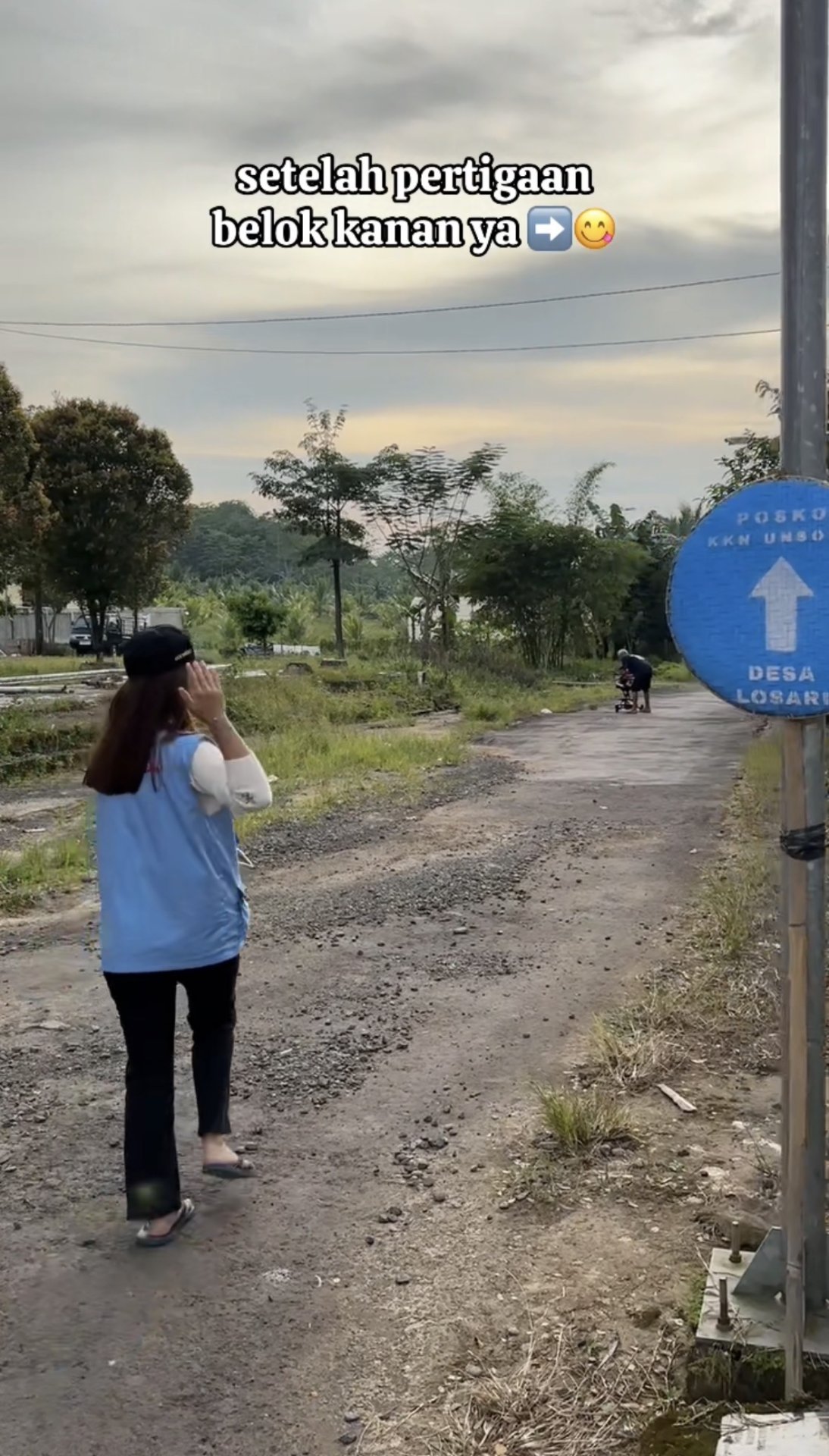 Pembuatan video konten Petunjuk Posko KKN Losari