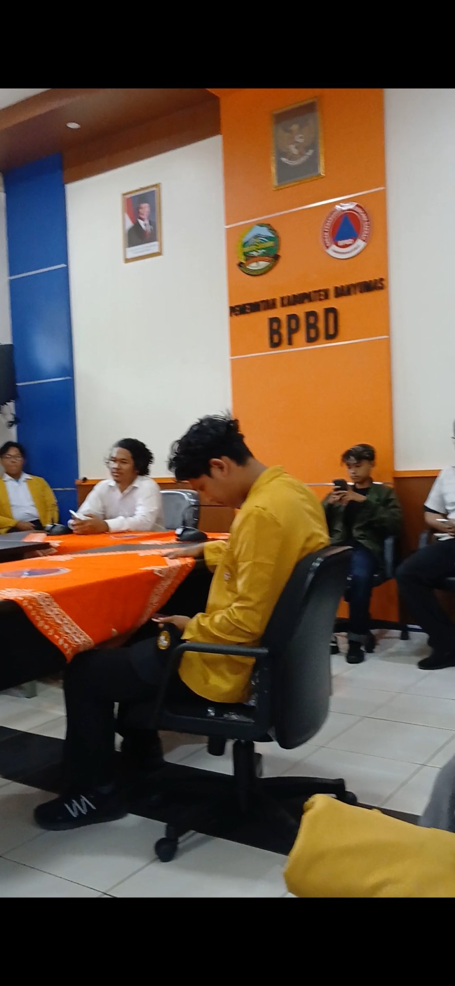 Discusi bpbd bersama pak iqbal
