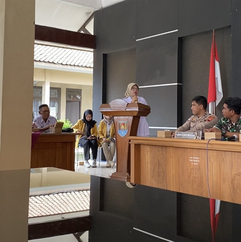 Upacara Penerimaan Mahasiswa KKN Kecamatan Kesugihan