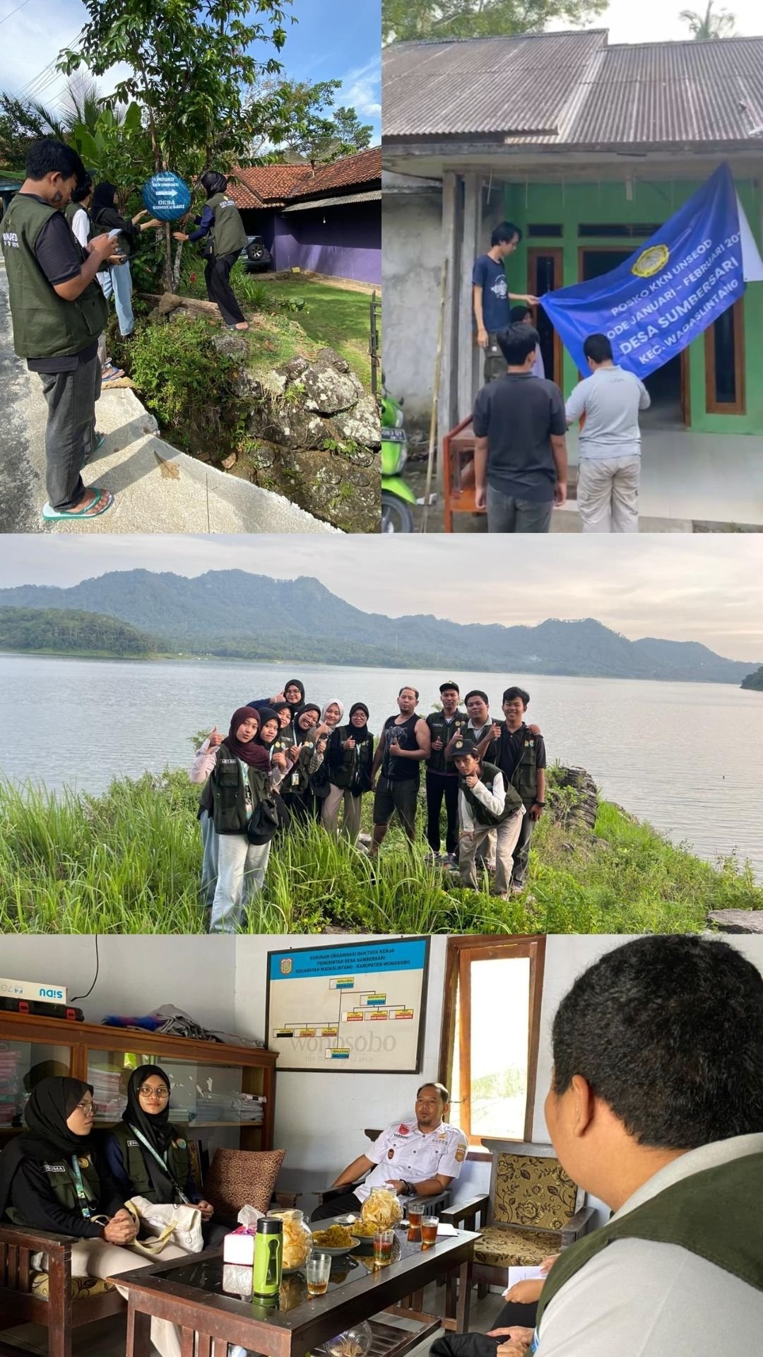 Kegiatan KKN Desa Sumbersari, Kec. Wadaslintang, Kab. Wonosobo, 7 Januari 2026