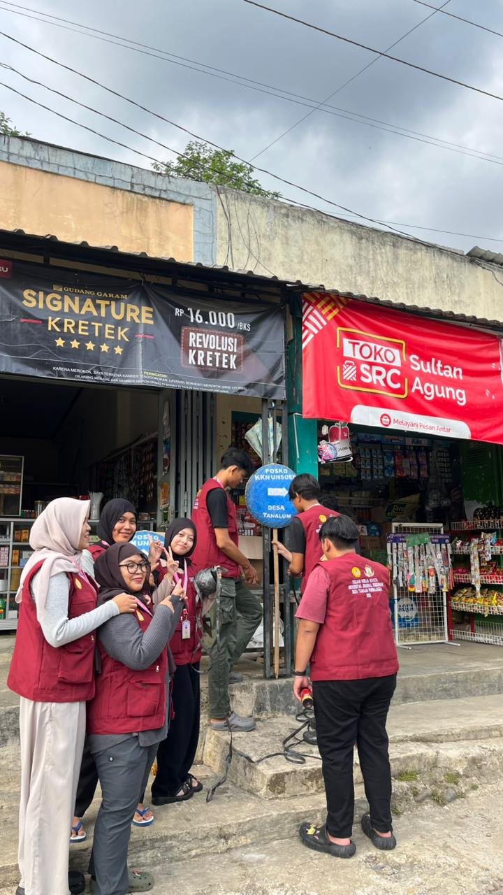 Pemasangan Papan Penunjuk Arah Posko