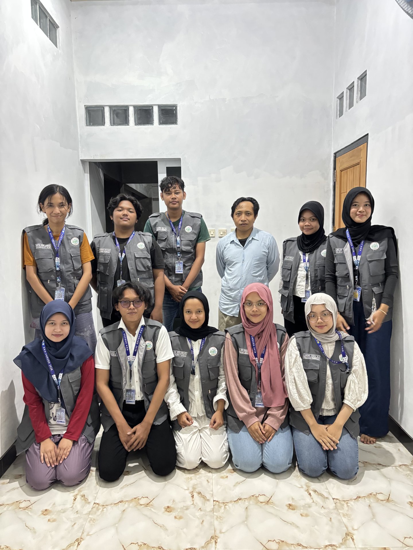 Kegiatan kkn hari pertama didesa erorejo