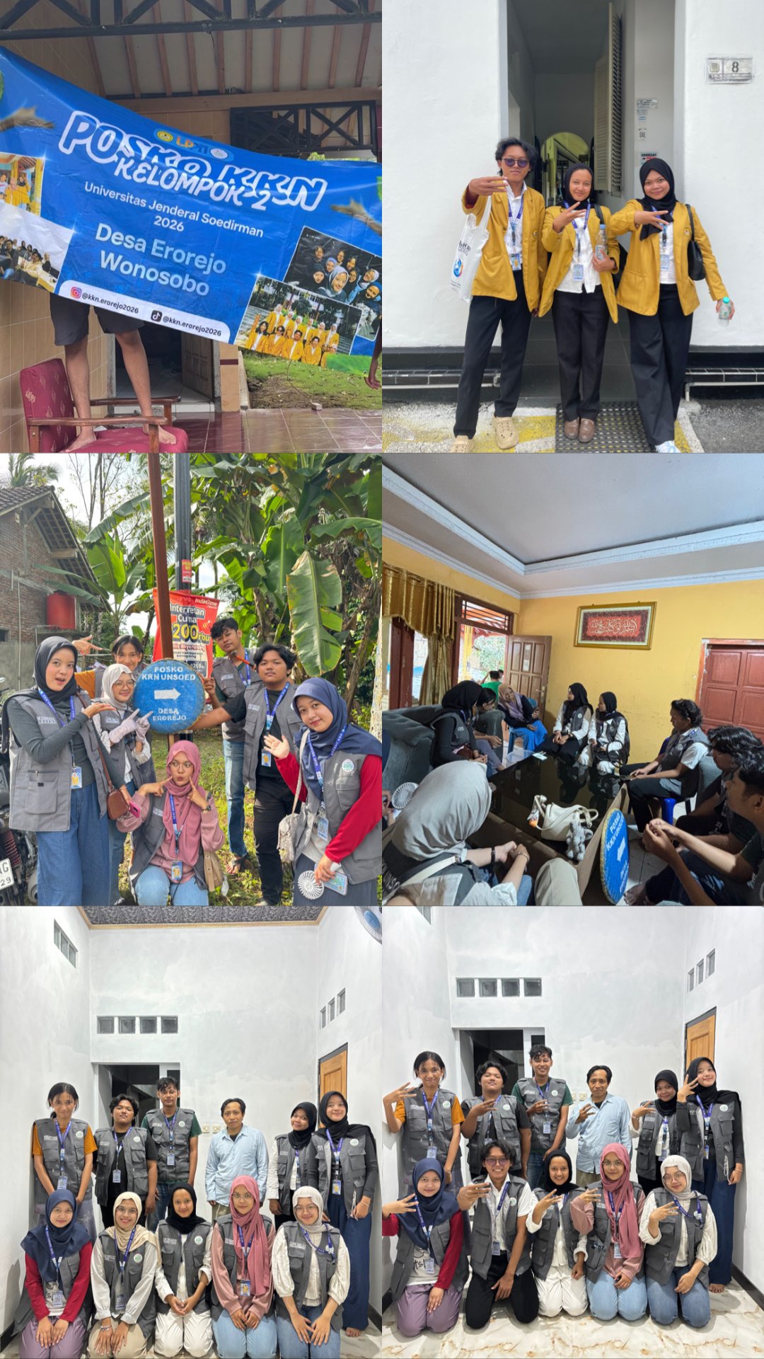 DAY 1 KEGIATAN KKN DESA EROREJO