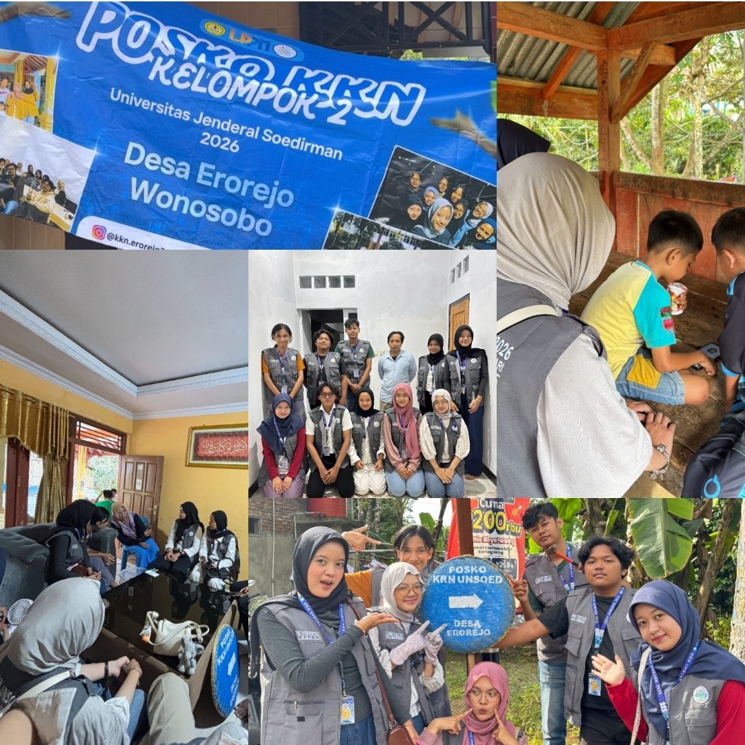 Kegiatan Hari Pertama KKN Desa Erorejo