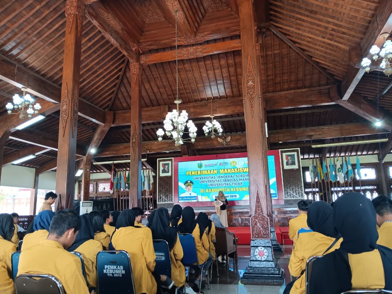 Penerimaan Mahasiswa KKN di kabupaten kebumen