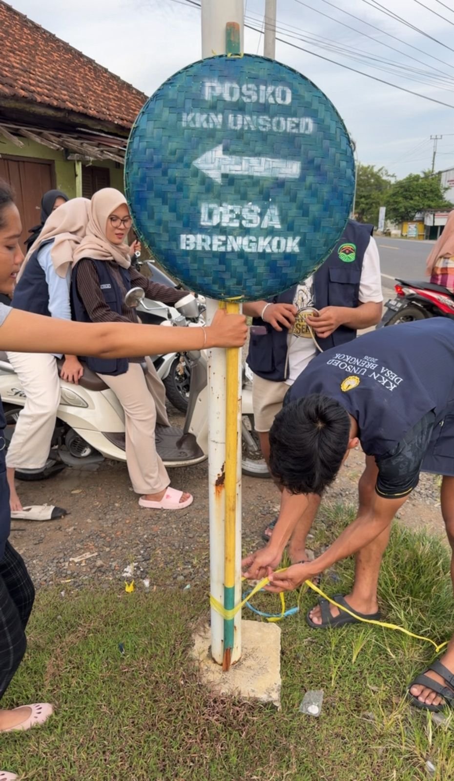 Hari pertama KKN di Desa Brengkok, Kec. Susukan, Kab. Banjarnegara