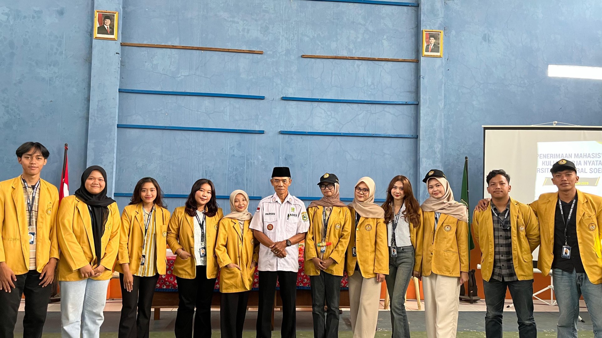 Day 1 Penerimaan Mahasiswa Kkn