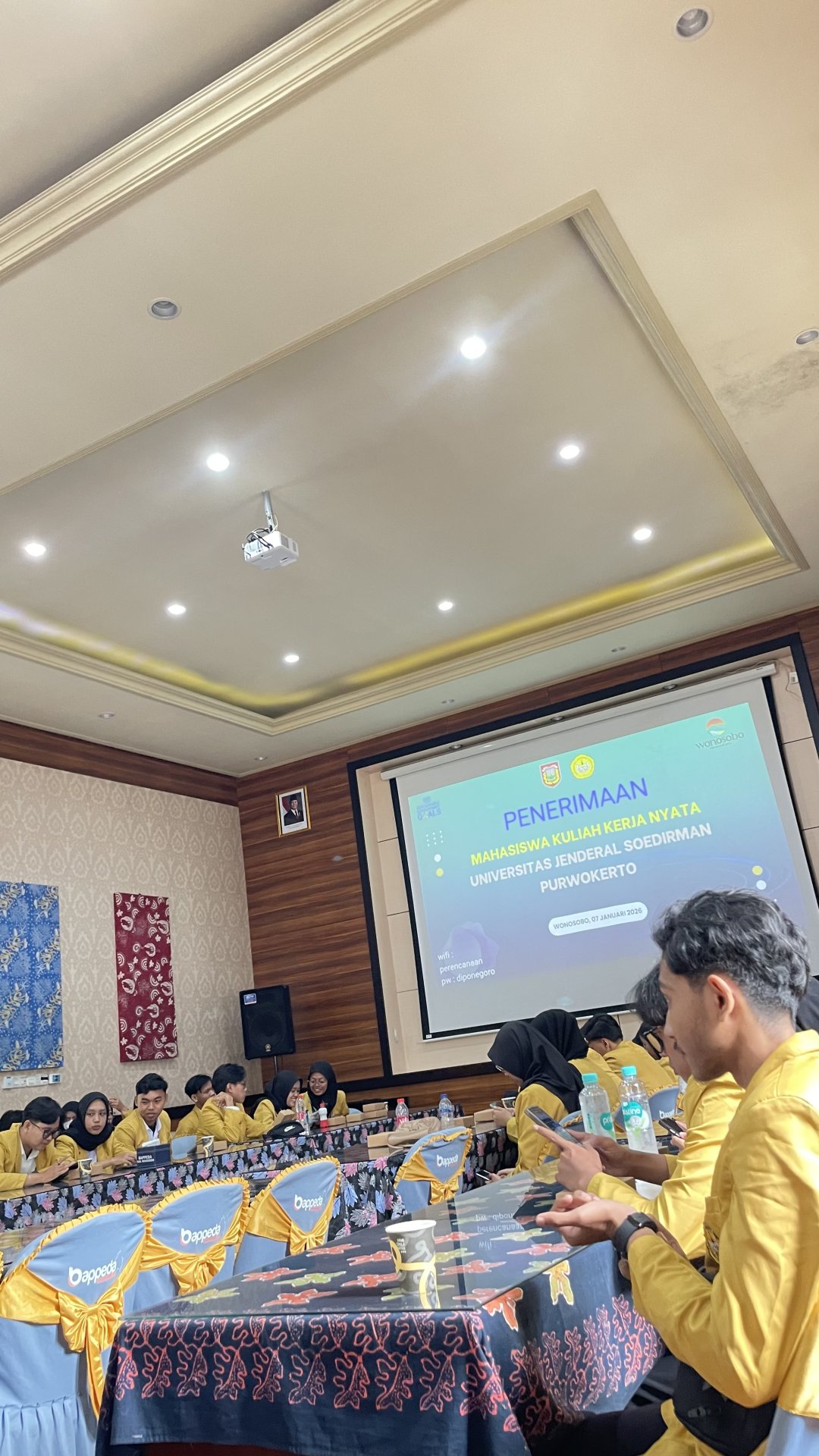 Penerimaan Mahasiswa KKN Unsoed