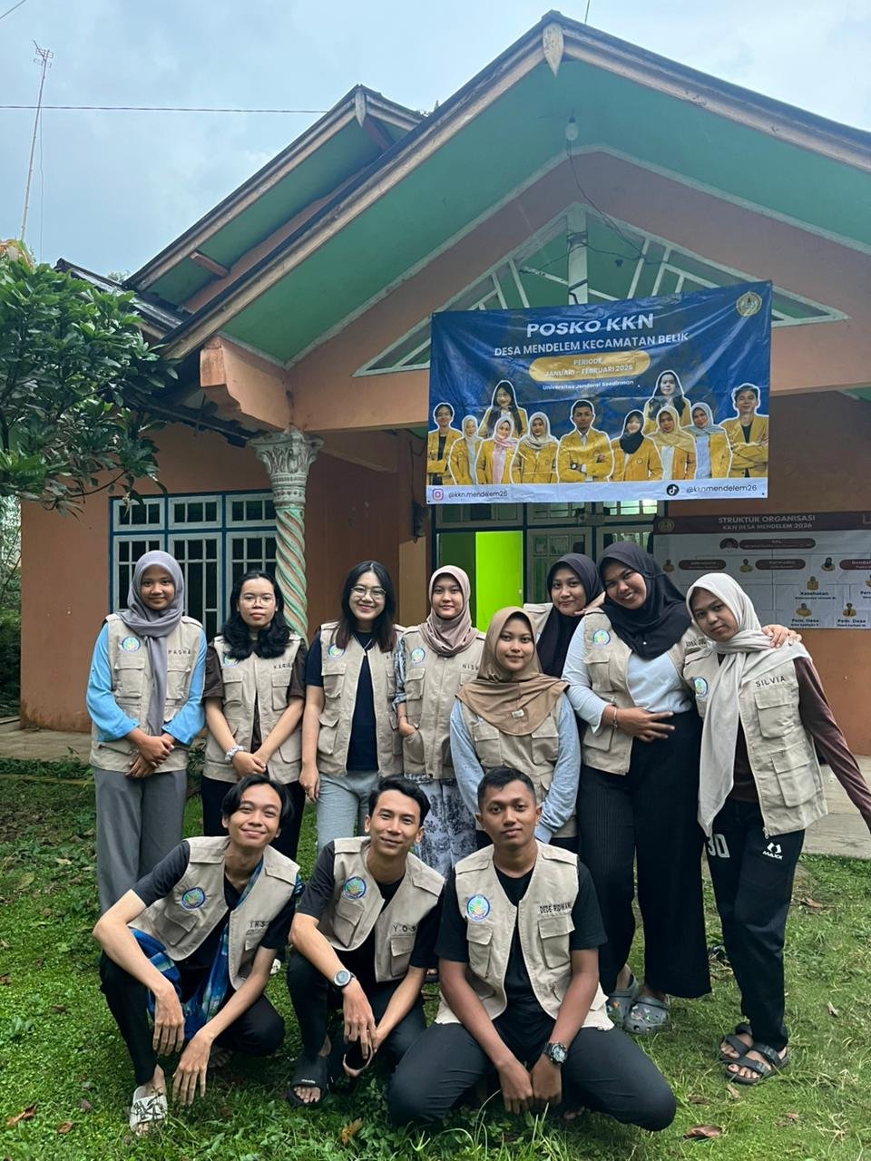 Hari Ke-2 KKN (Penerimaan mahasiswa KKN di Kecamatan Belik)