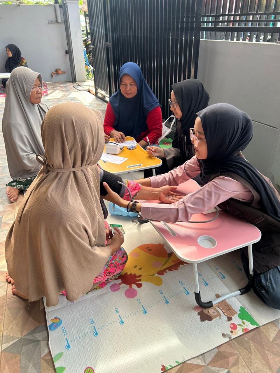 Pendampingan Posyandu dusun 1 desa Wanogara Wetan