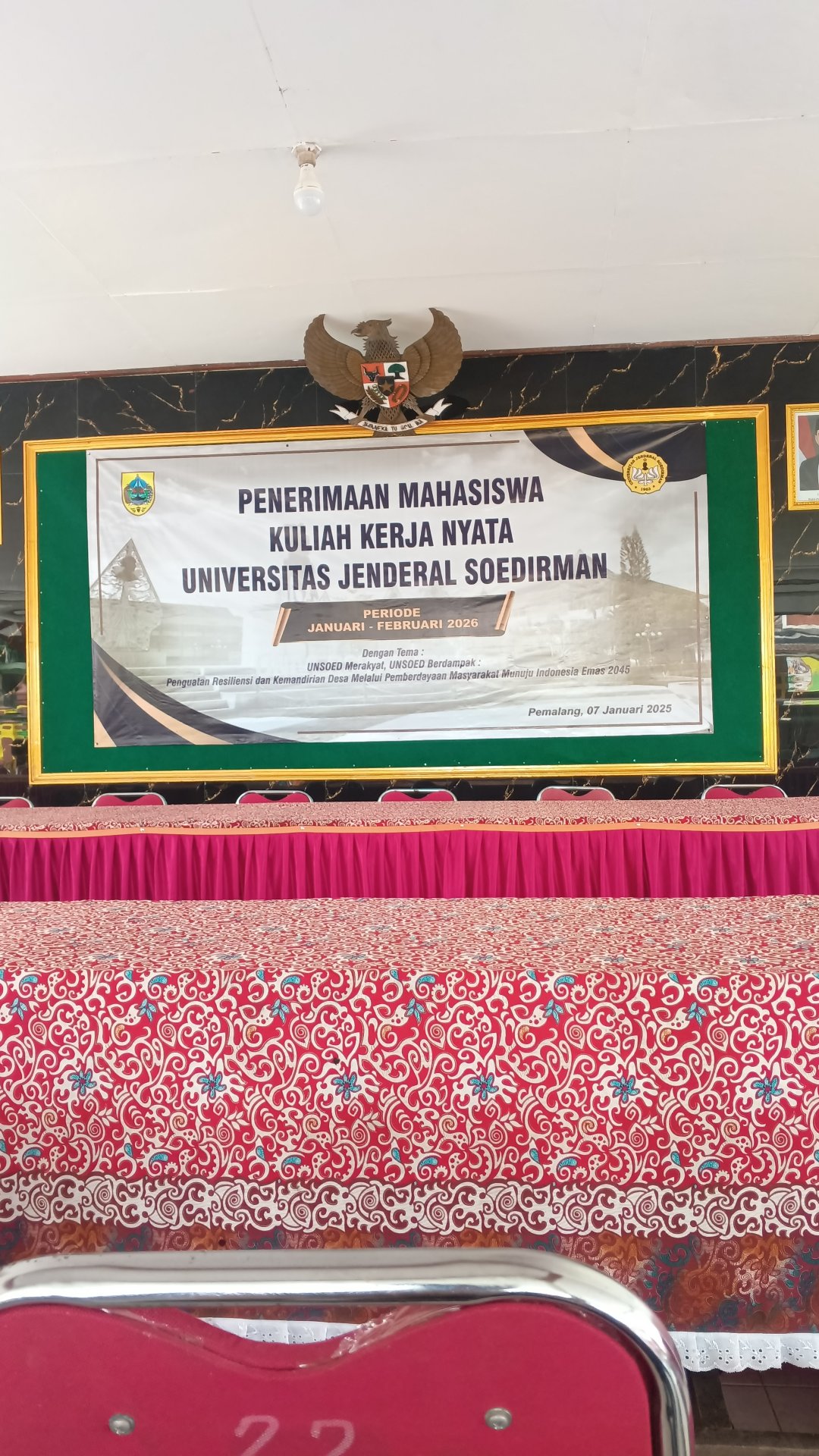 Kegiatan KKN Hari ke 2 Penerimaan Mahasiswa dan Kunjungan ke Balai Desa