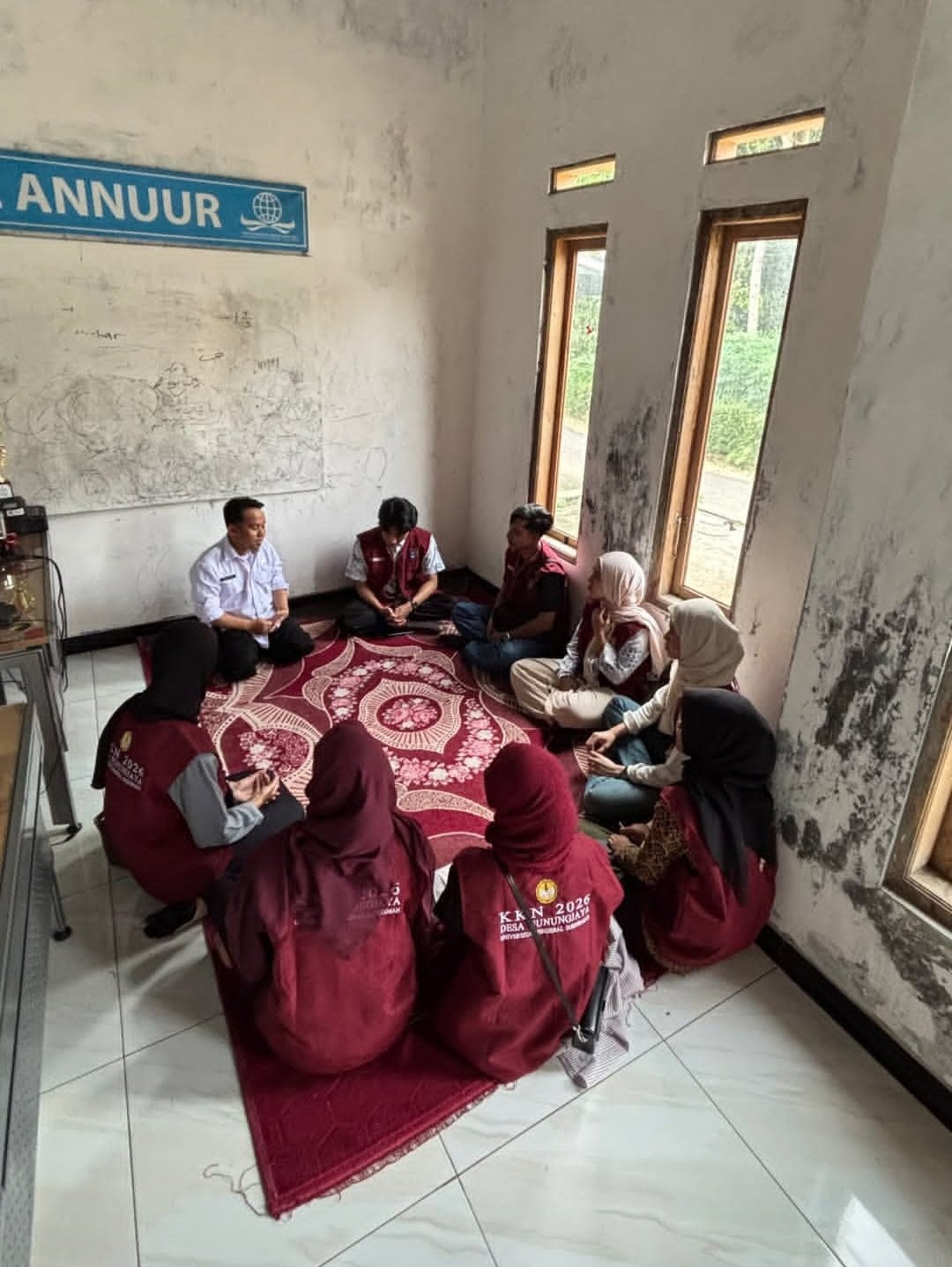 Silaturahmi ke rumah bapak kadus 5