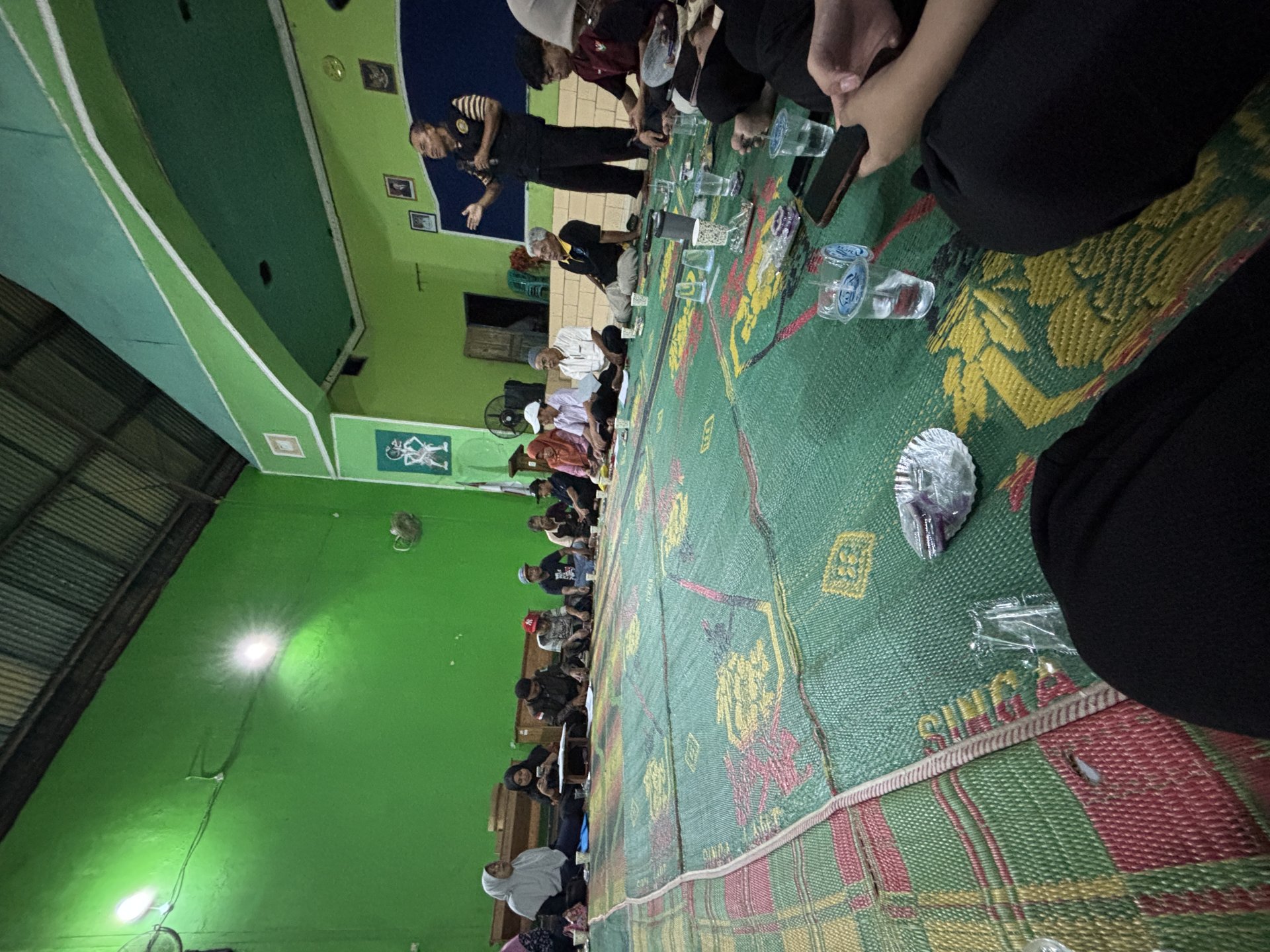 Silaturahmi dan Koordinasi dengan Perangkat Desa dan Warga Desa Bodaskarangjati