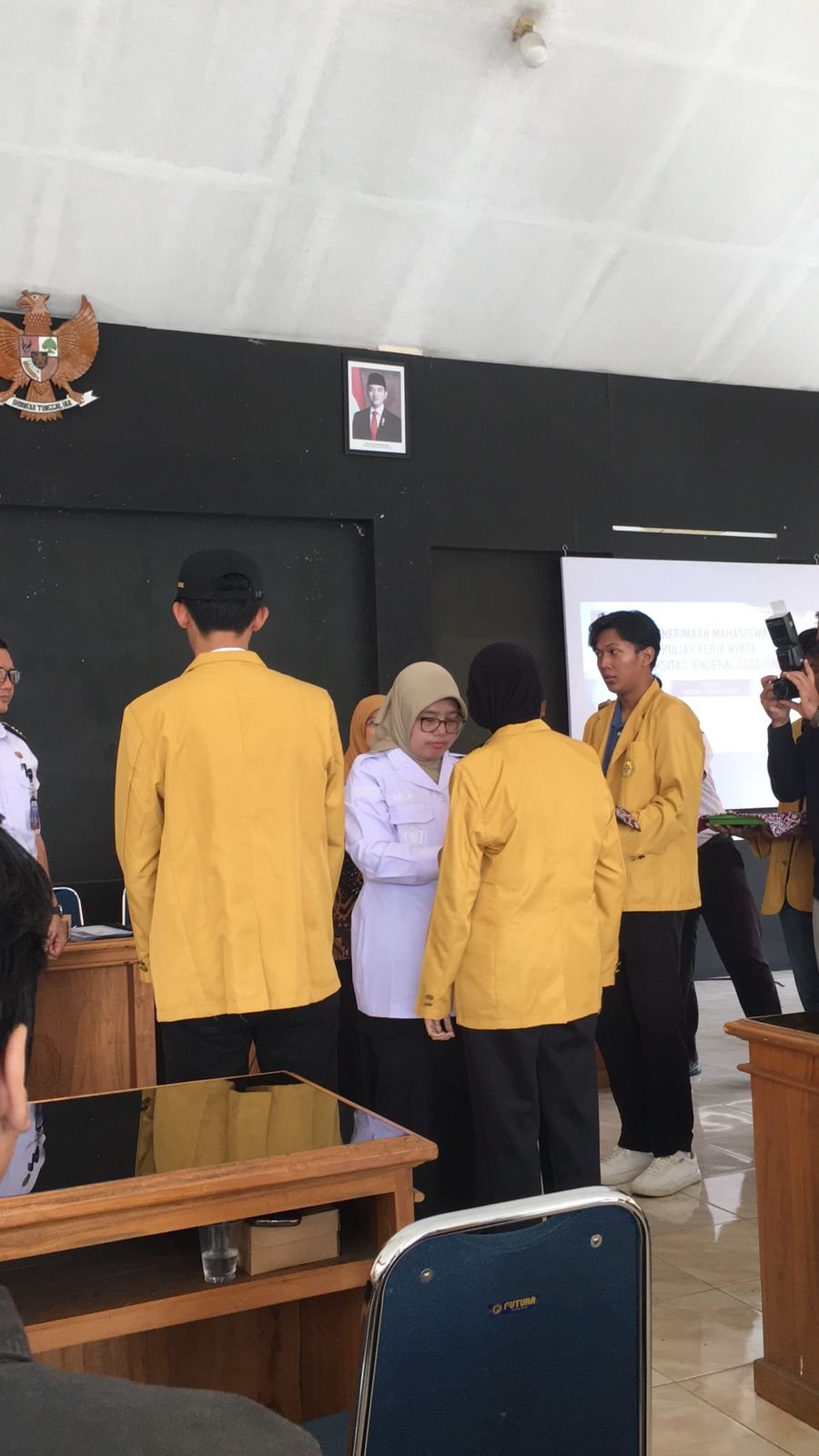 Upacara Penerimaan Mahasiswa KKN Kabupaten Cilacap