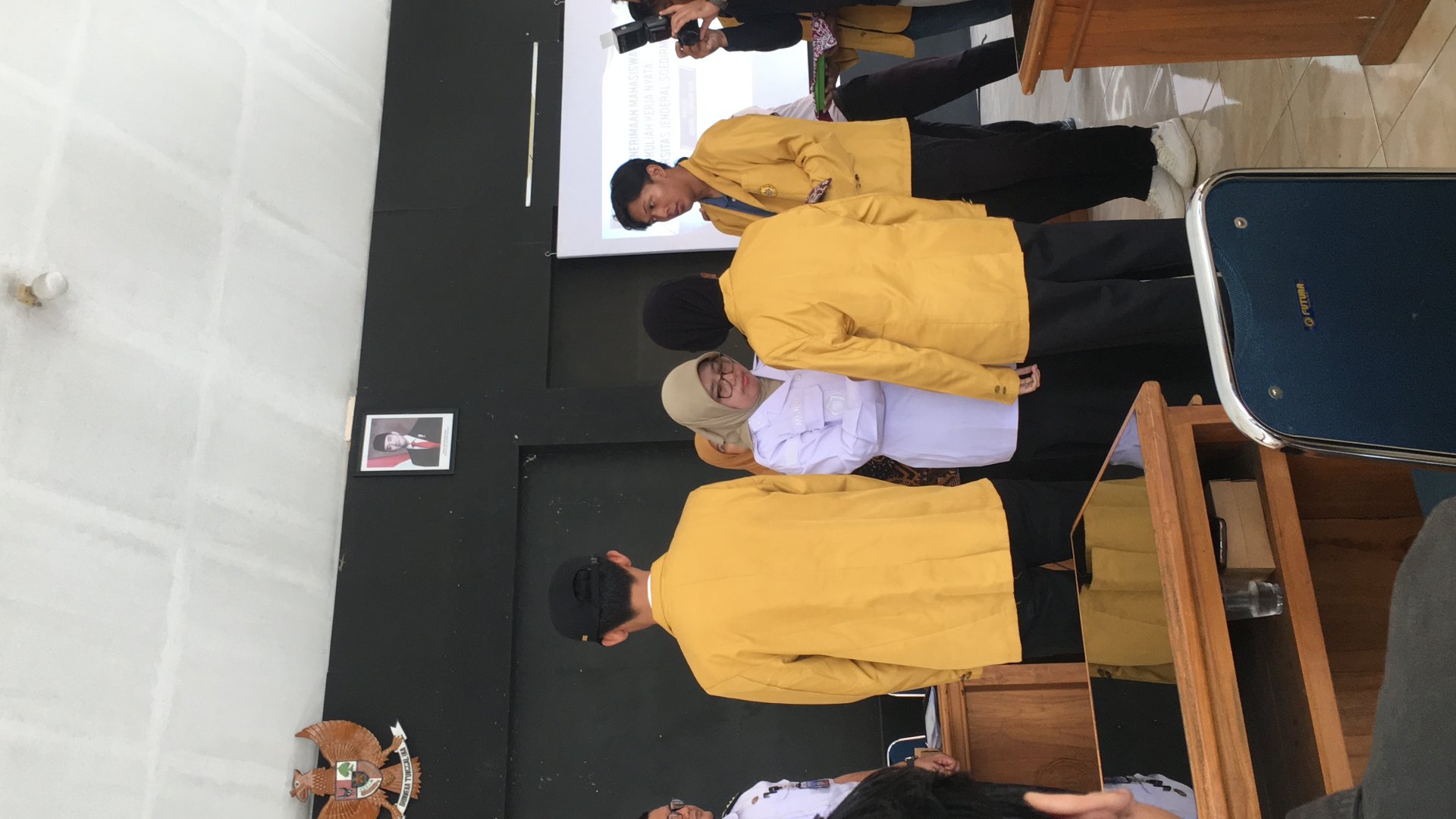 Upacara Penerimaan Mahasiswa KKN