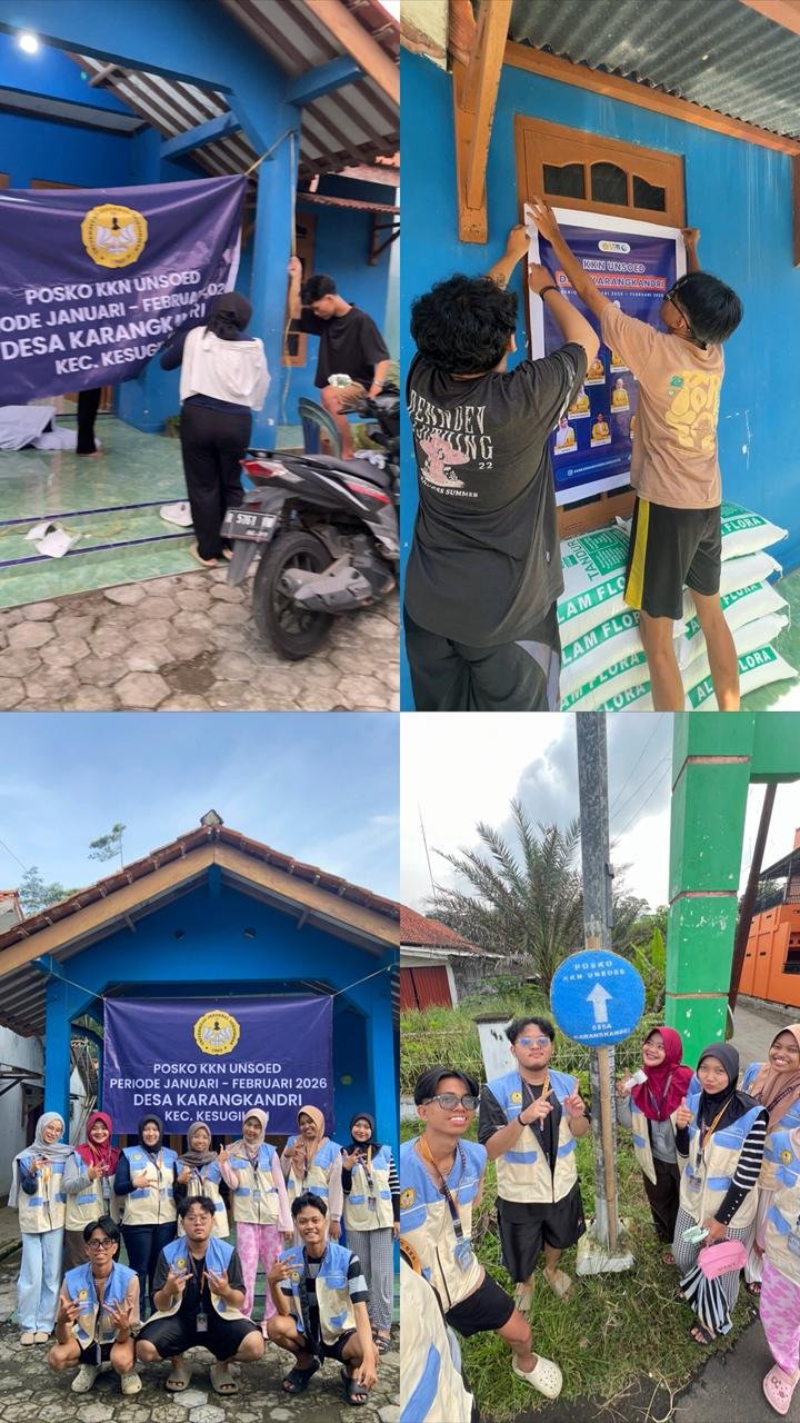 Pemasangan Atribut Posko