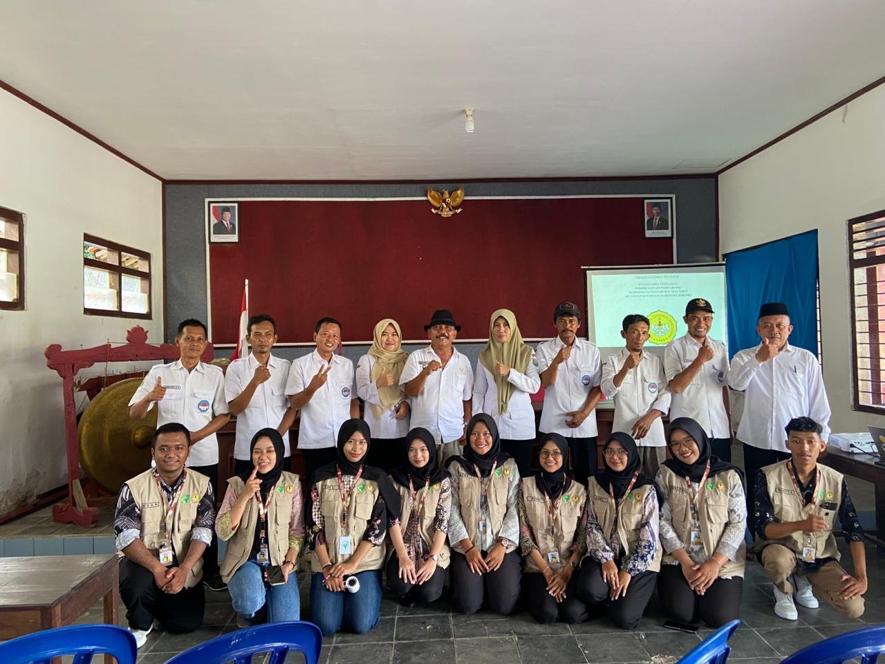 Pemaparan Program Kerja di Desa Serut