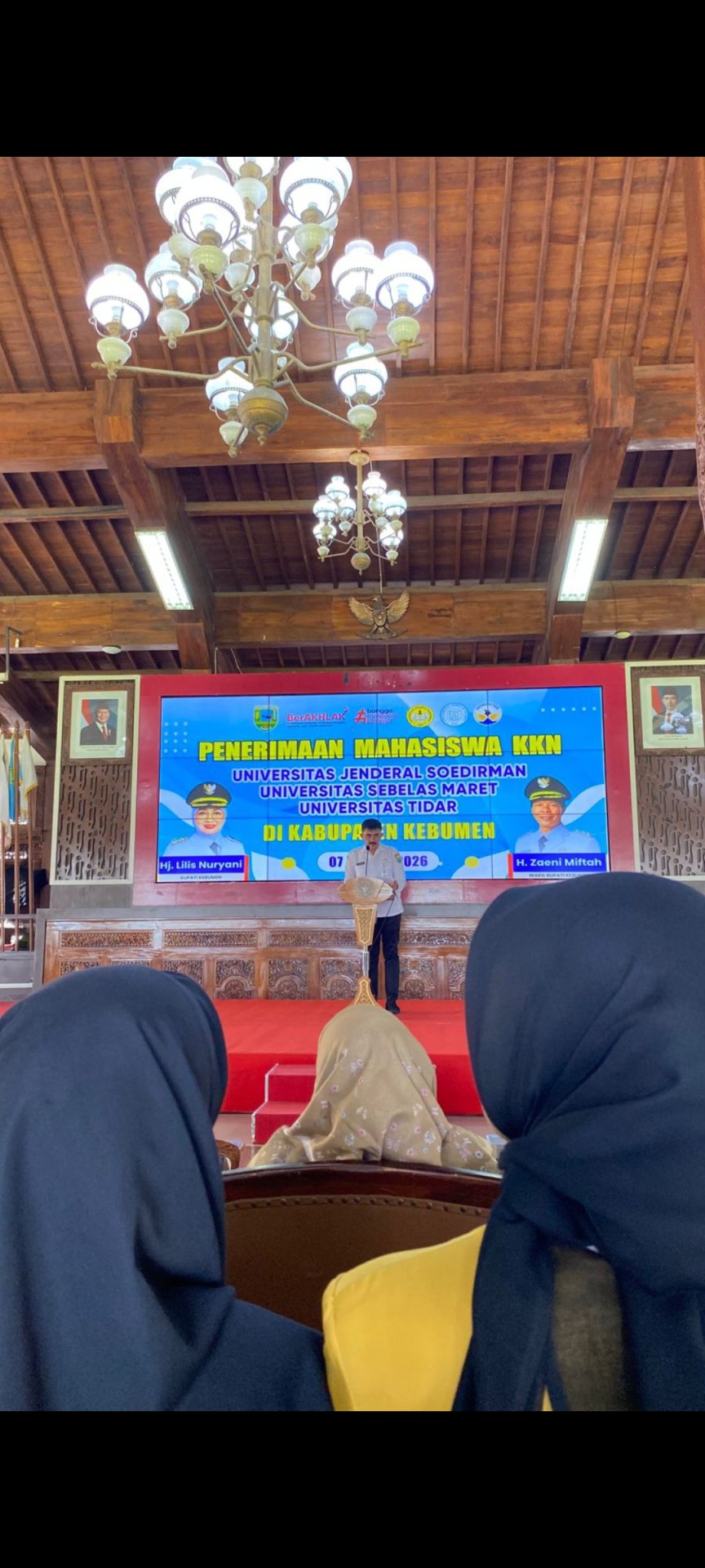 Penerimaan mahasiswa kkn 2026 di Kebumen