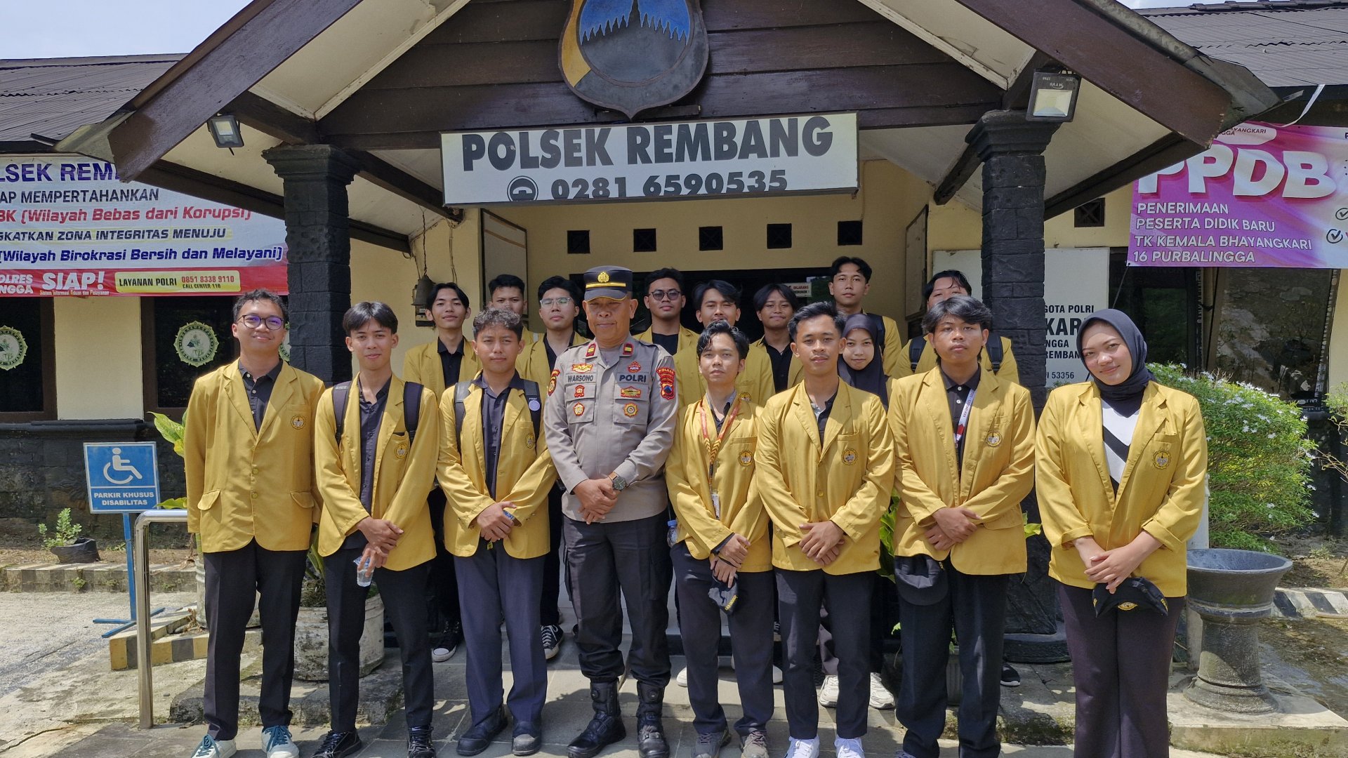Silaturahmi Polsek Rembang