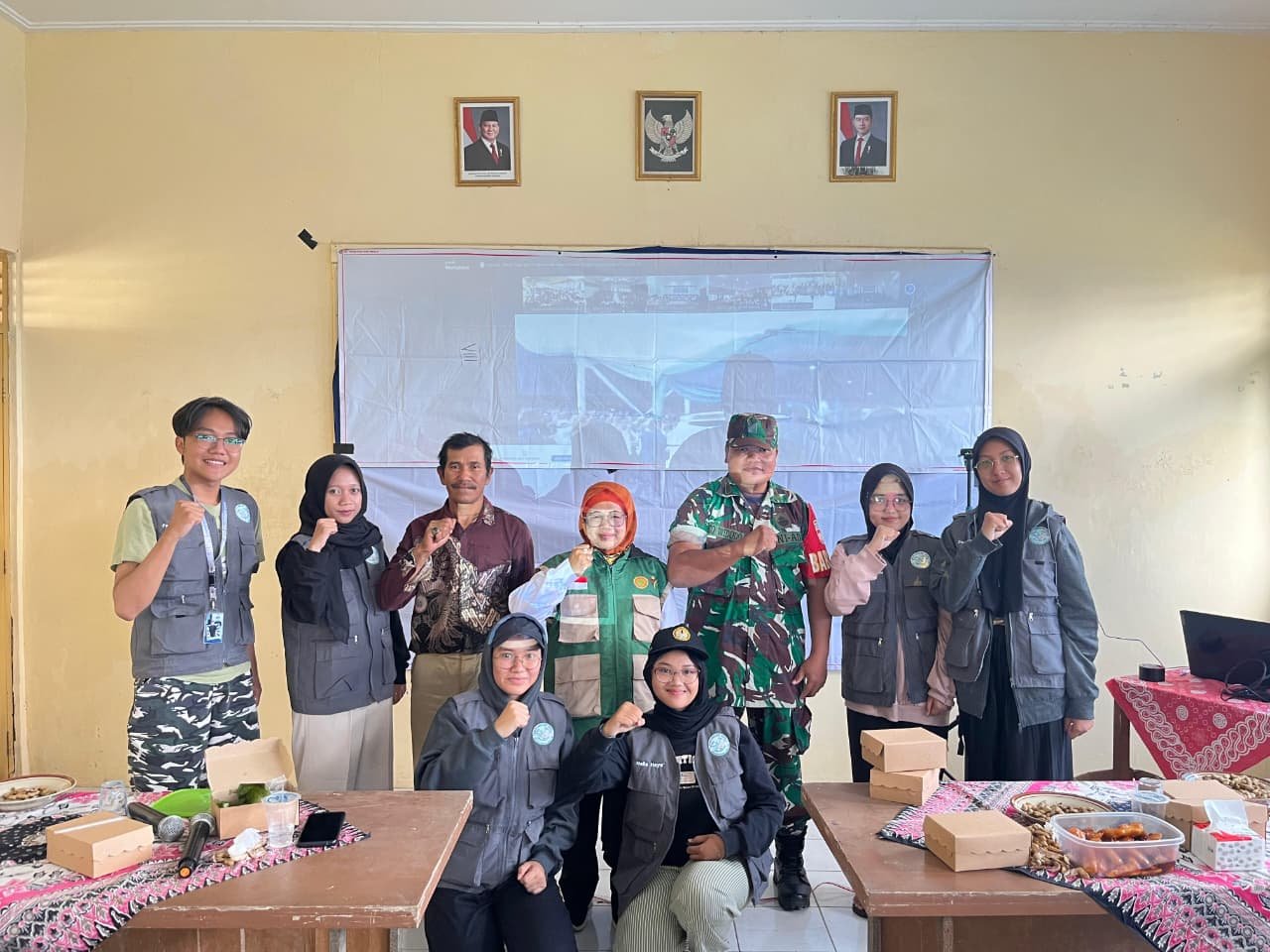 Kunjungan Kegiatan Panen Raya