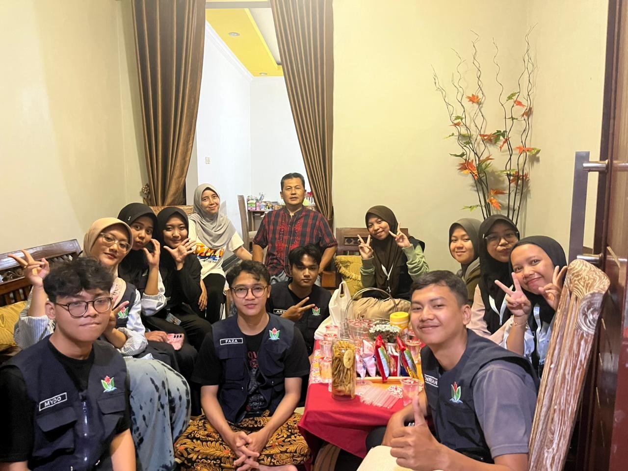 Penerimaaan Mahasiswa KKN Unsoed Di Desan Panerusan Kulon,Kecamatan Susukan,Kabupaten Banjarnegara