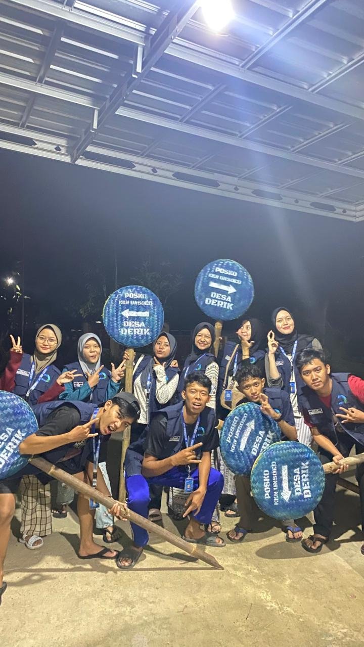 Day 1 – Pemasangan Tampah Penunjuk Arah Menuju Posko KKN