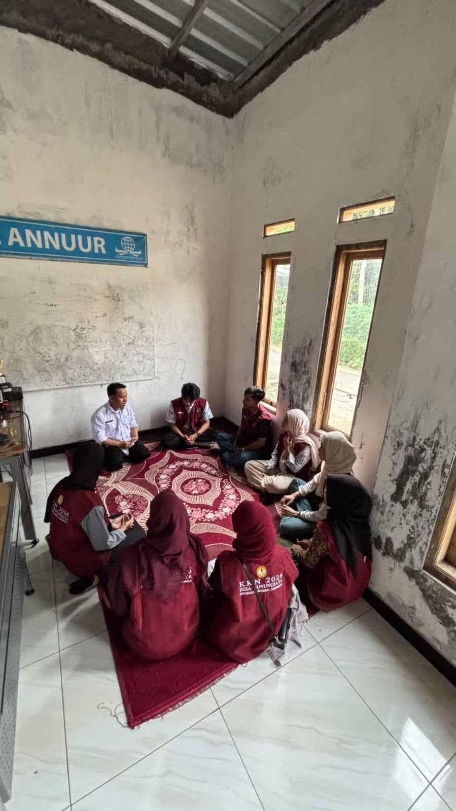 Pelaksanaan Kegiatan Hari Pertama KKN Pemalang Desa Gunungjaya