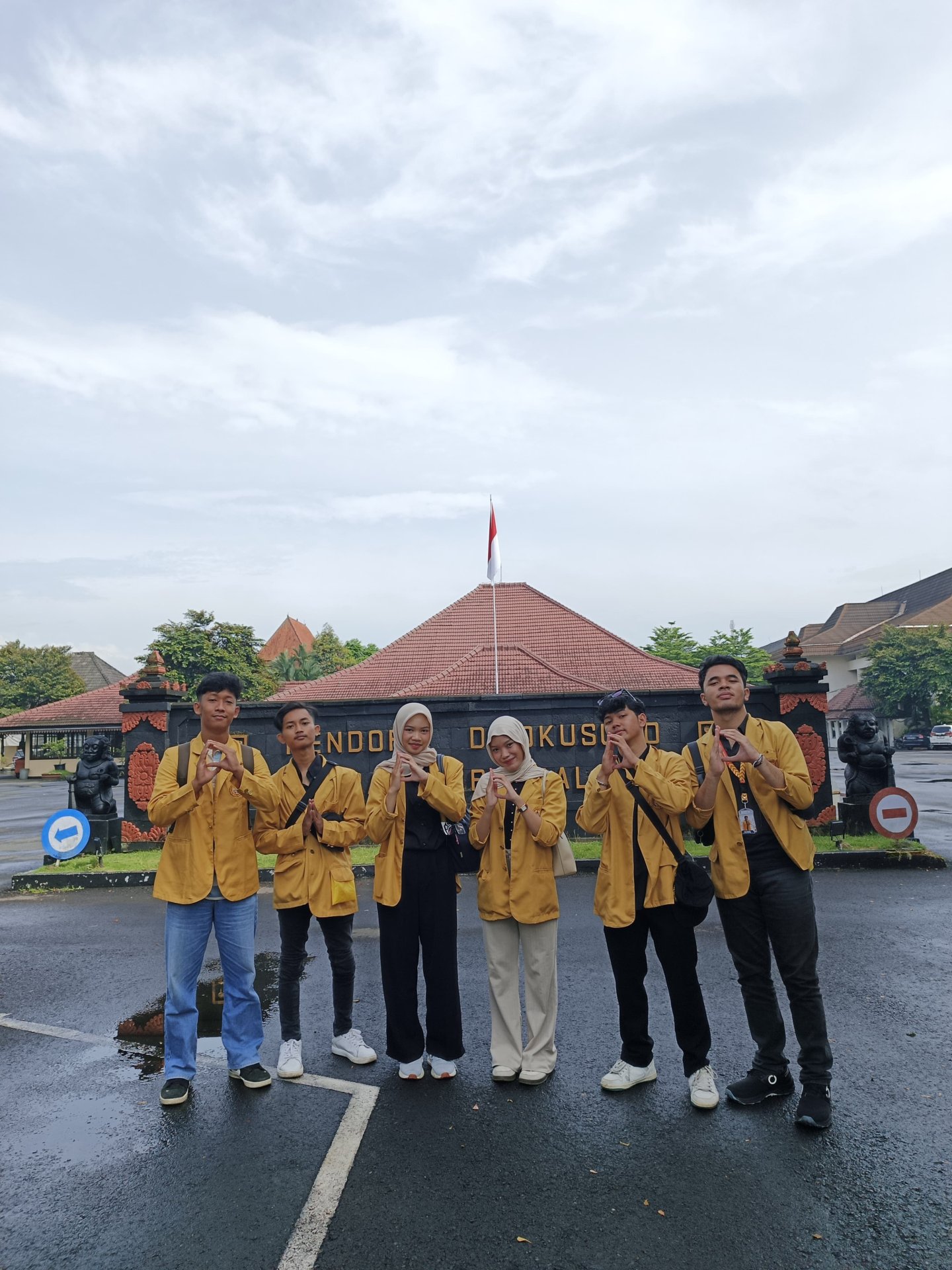 Day-1: Penerimaan Mahasiswa KKN, Kunjungan-Kunjungan Tokoh dan Lembaga/Instansi.