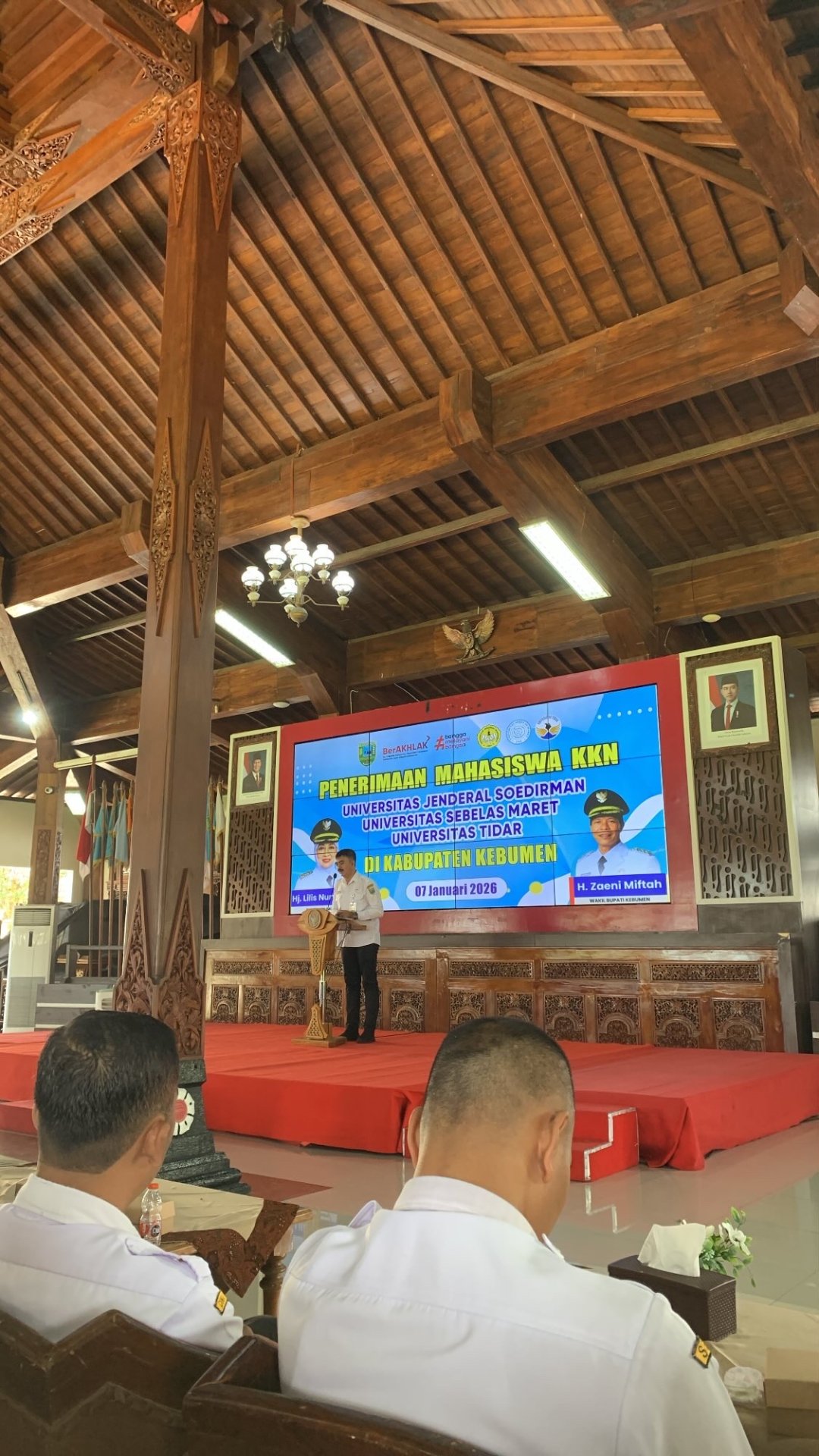 Penerimaan Mahasiswa KKN Kebumen