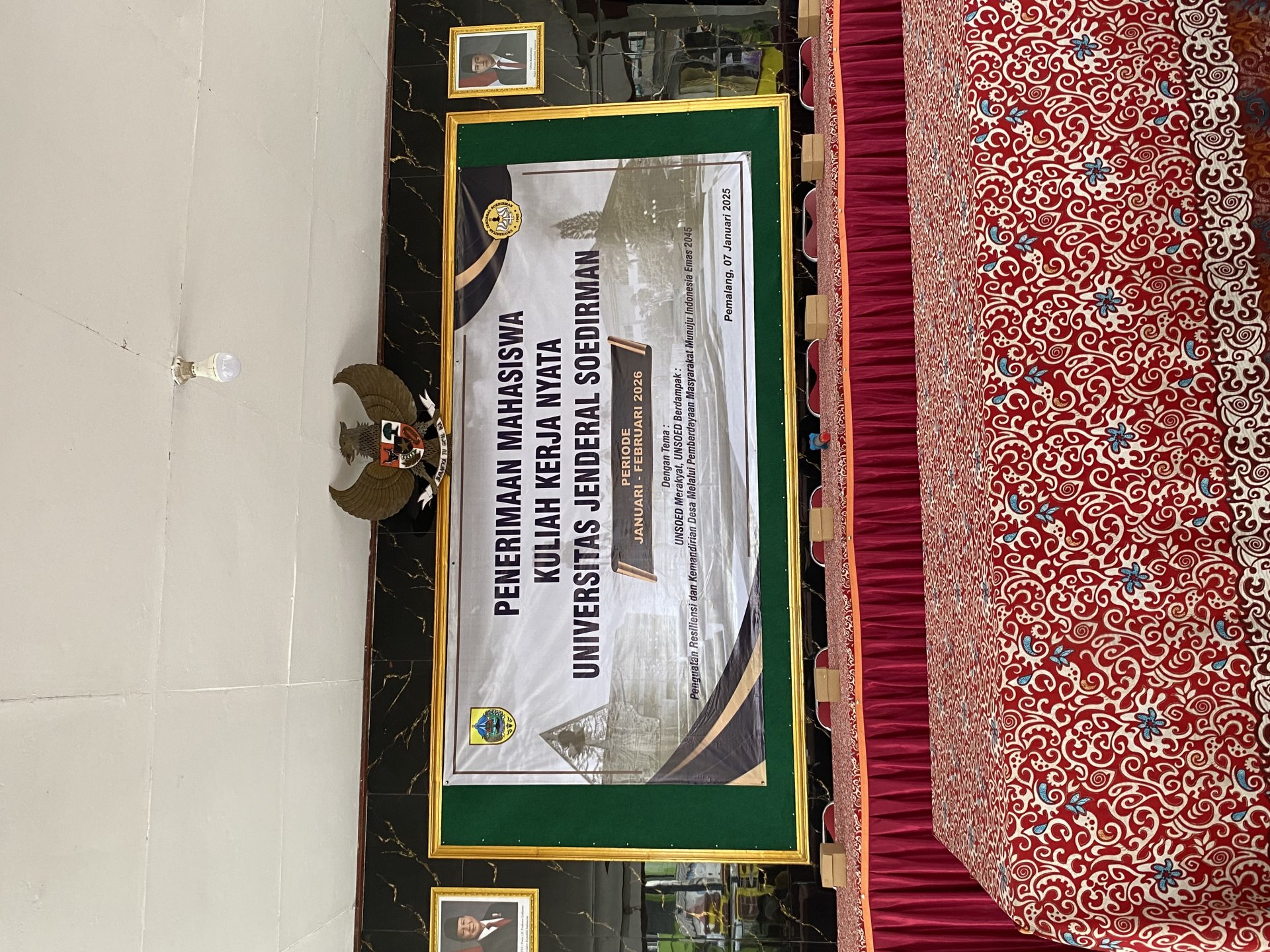 Penerima Mahasiswa KKN di kecamatan