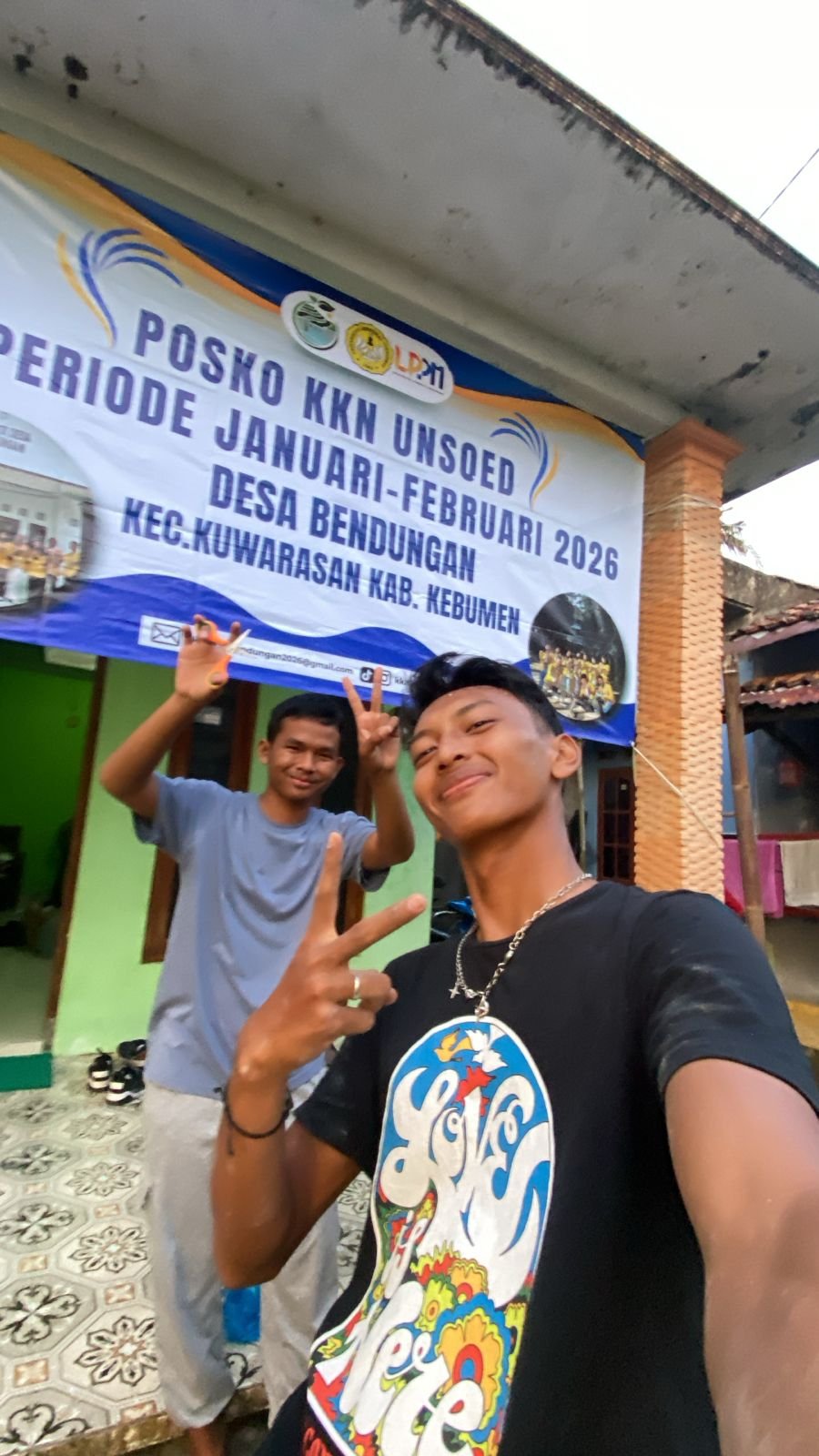 KKN DESA BENDUNGAN, Instalasi beberapa komponen penunjang posko