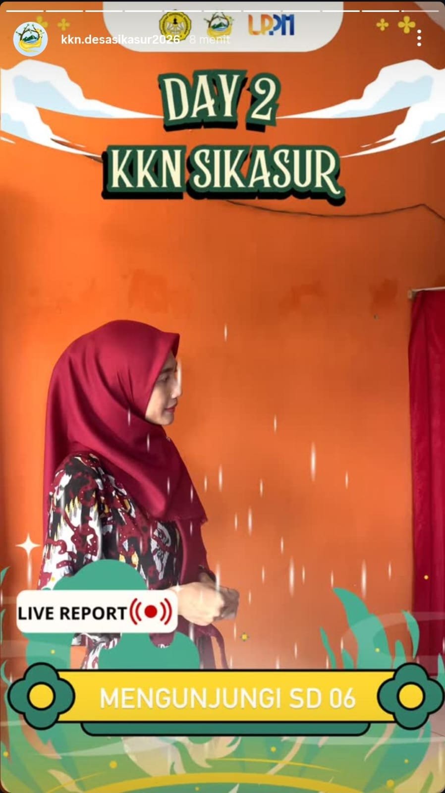 Kunjungan ke SD 6 Sikasur