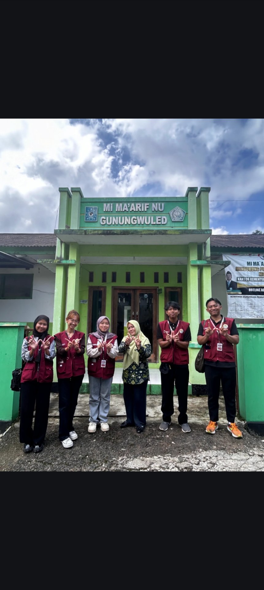 Visitasi ke MI Ma'arif NU Gunungwuled