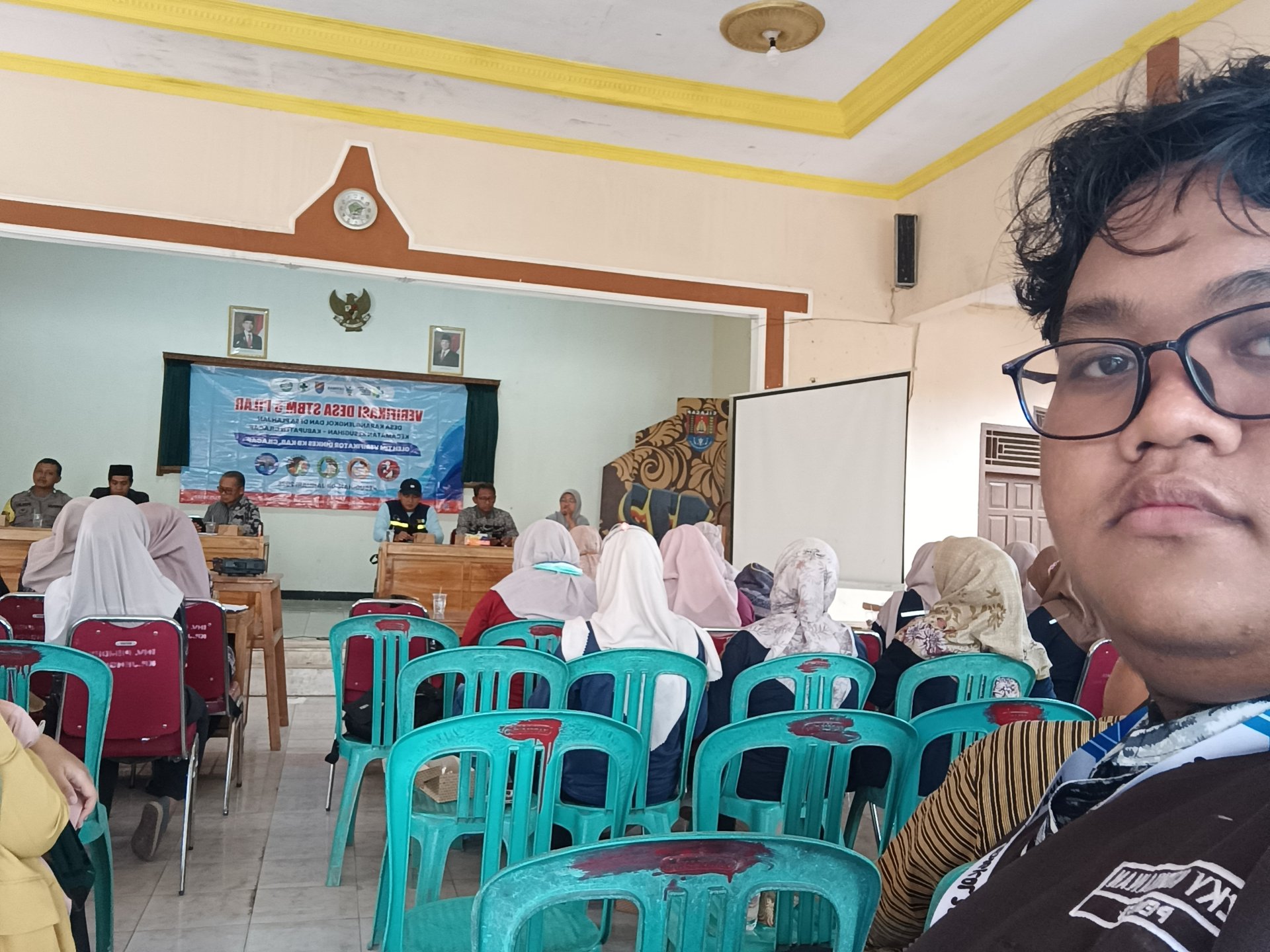 Menghadiri acara Verifikasi STBM 5 Pilar