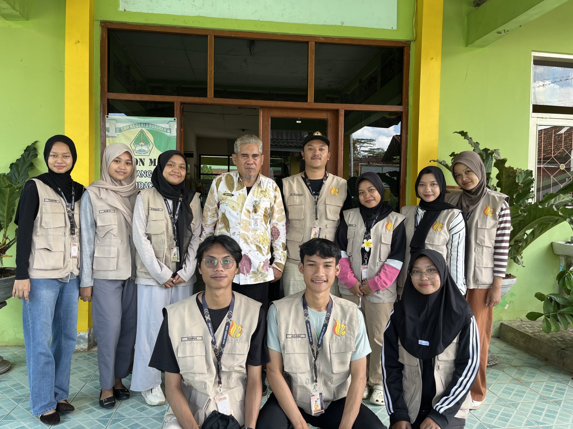 Kunjungan ke SMPN 2 Susukan